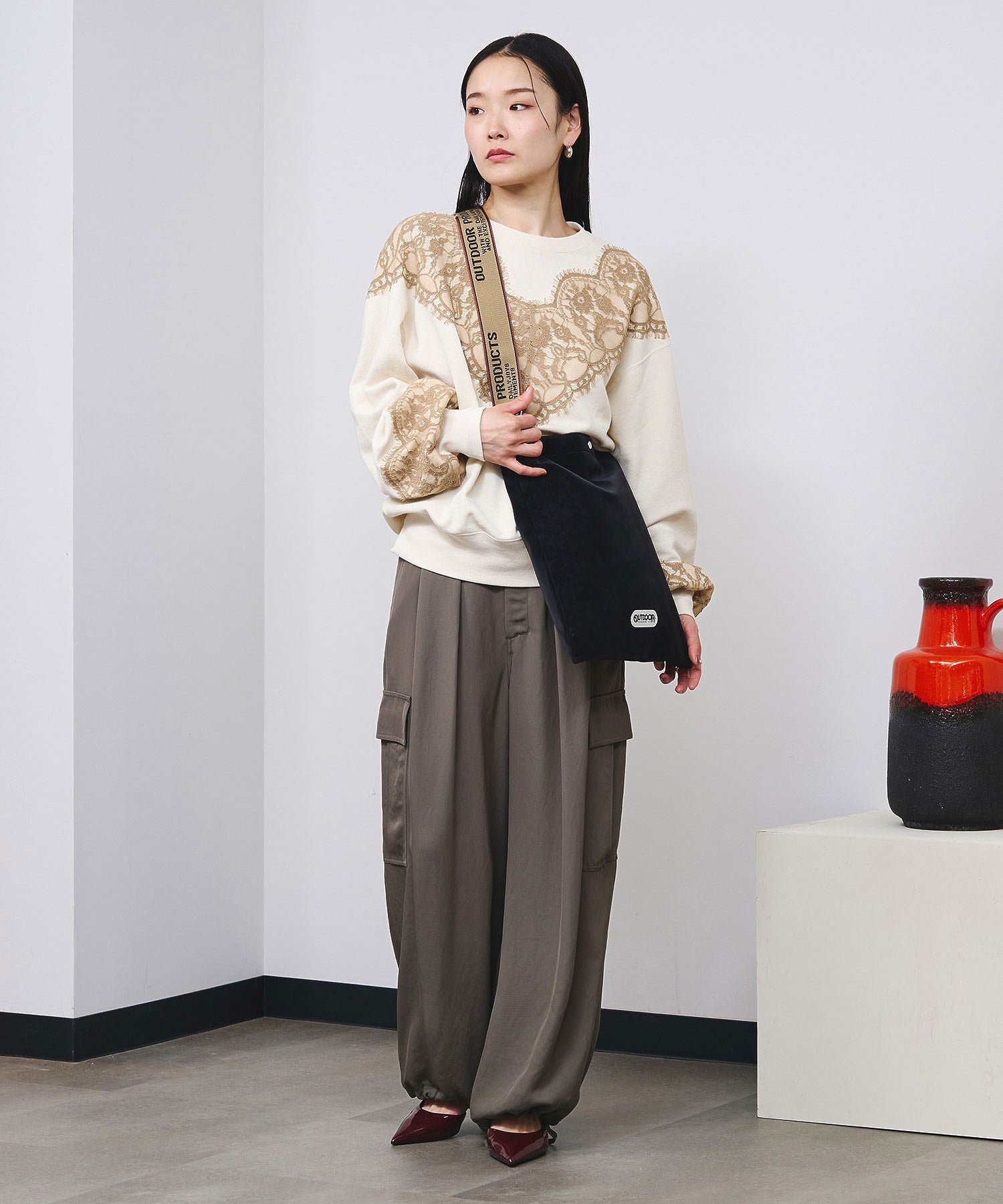 model:166cm 着用サイズ:ONE SIZE