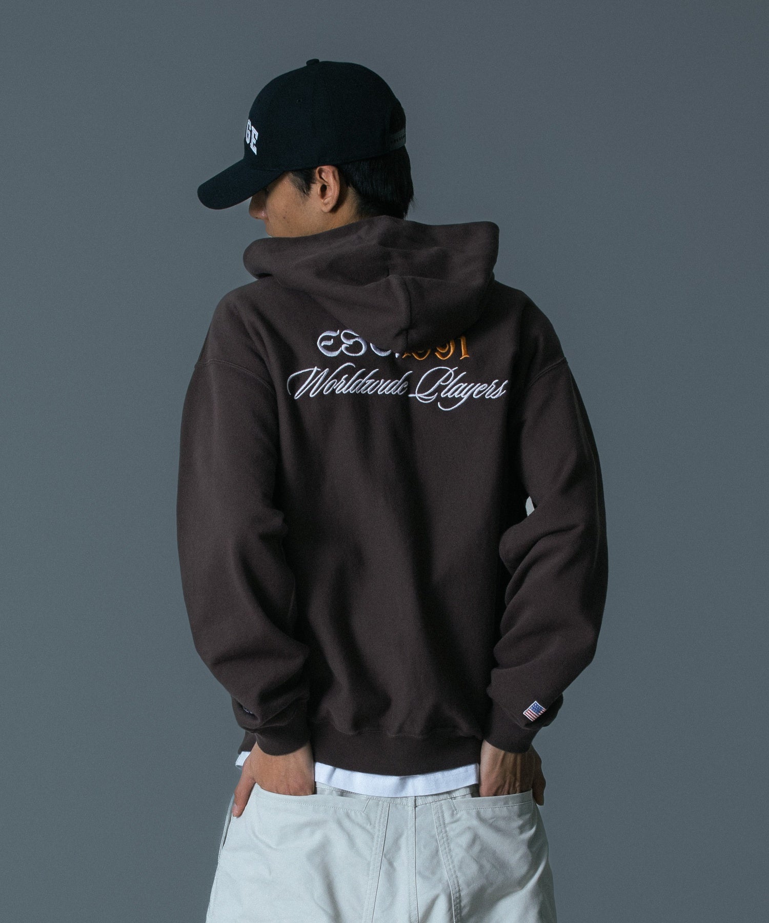 XLARGE×Champion ZIP UP HOODED SWEATSHIRT