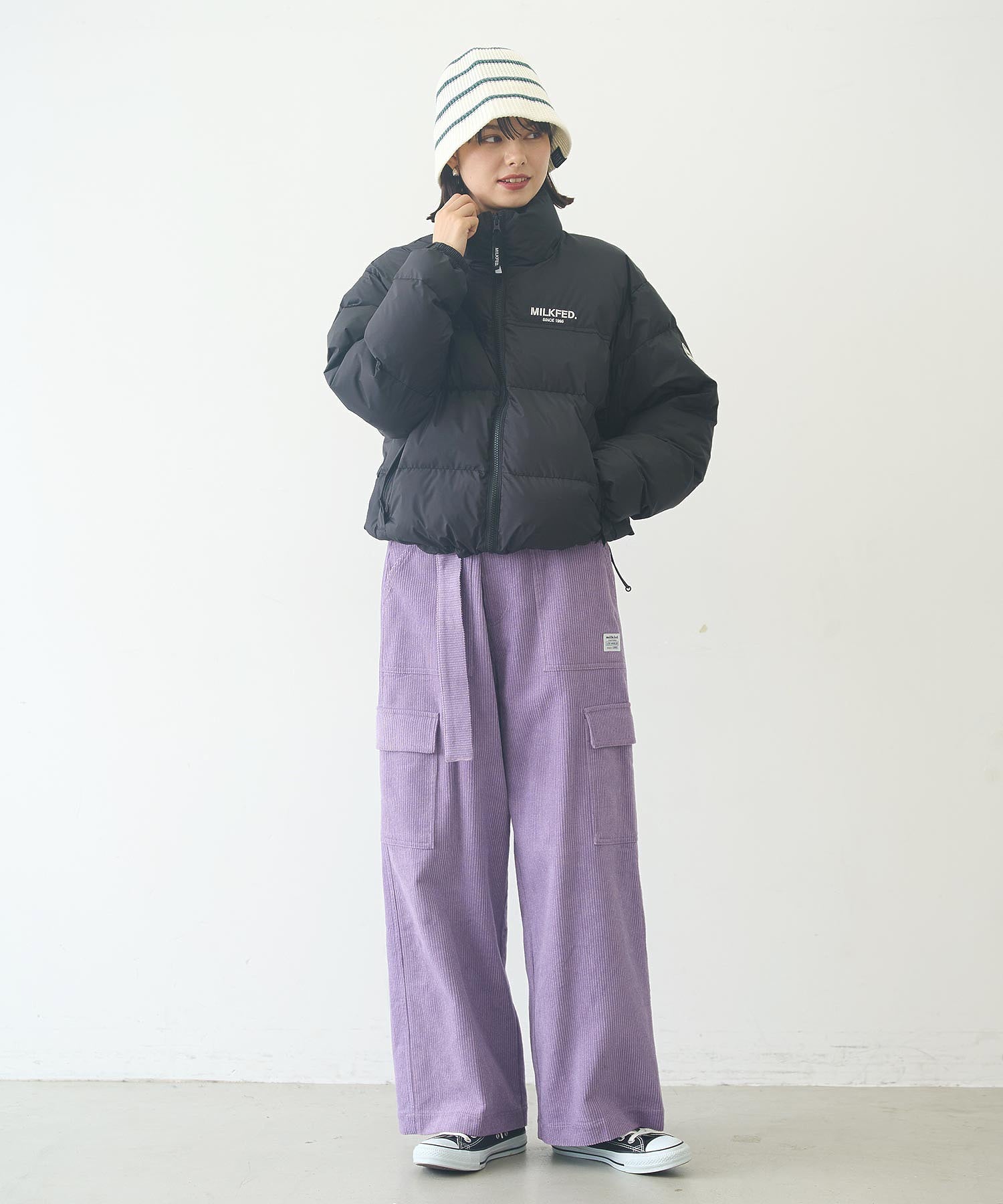 CORDUROY CARGO PANTS