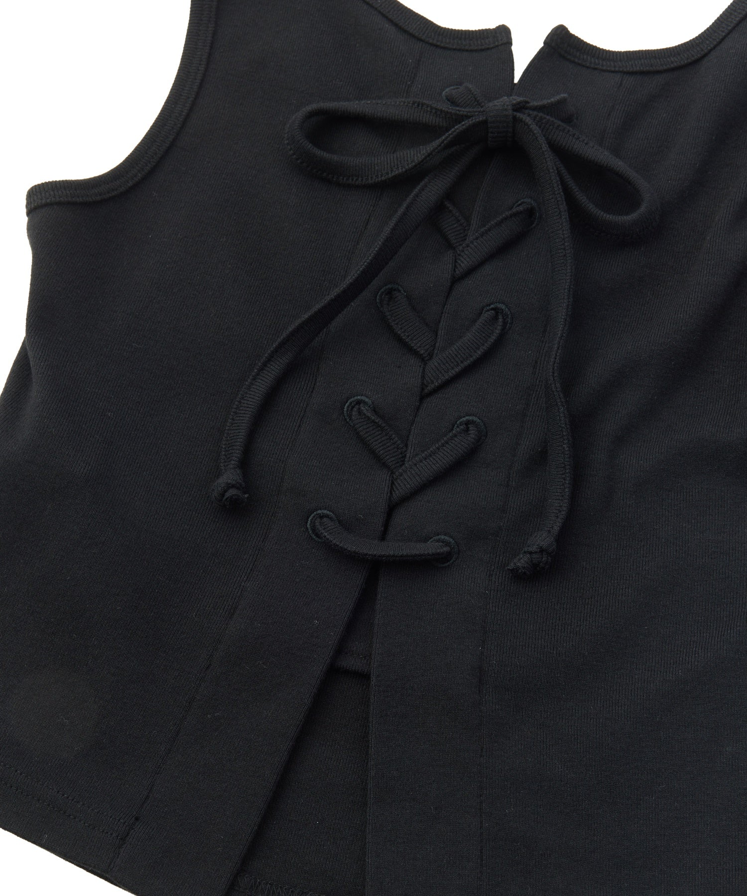 2WAY LACE UP TANK TOP