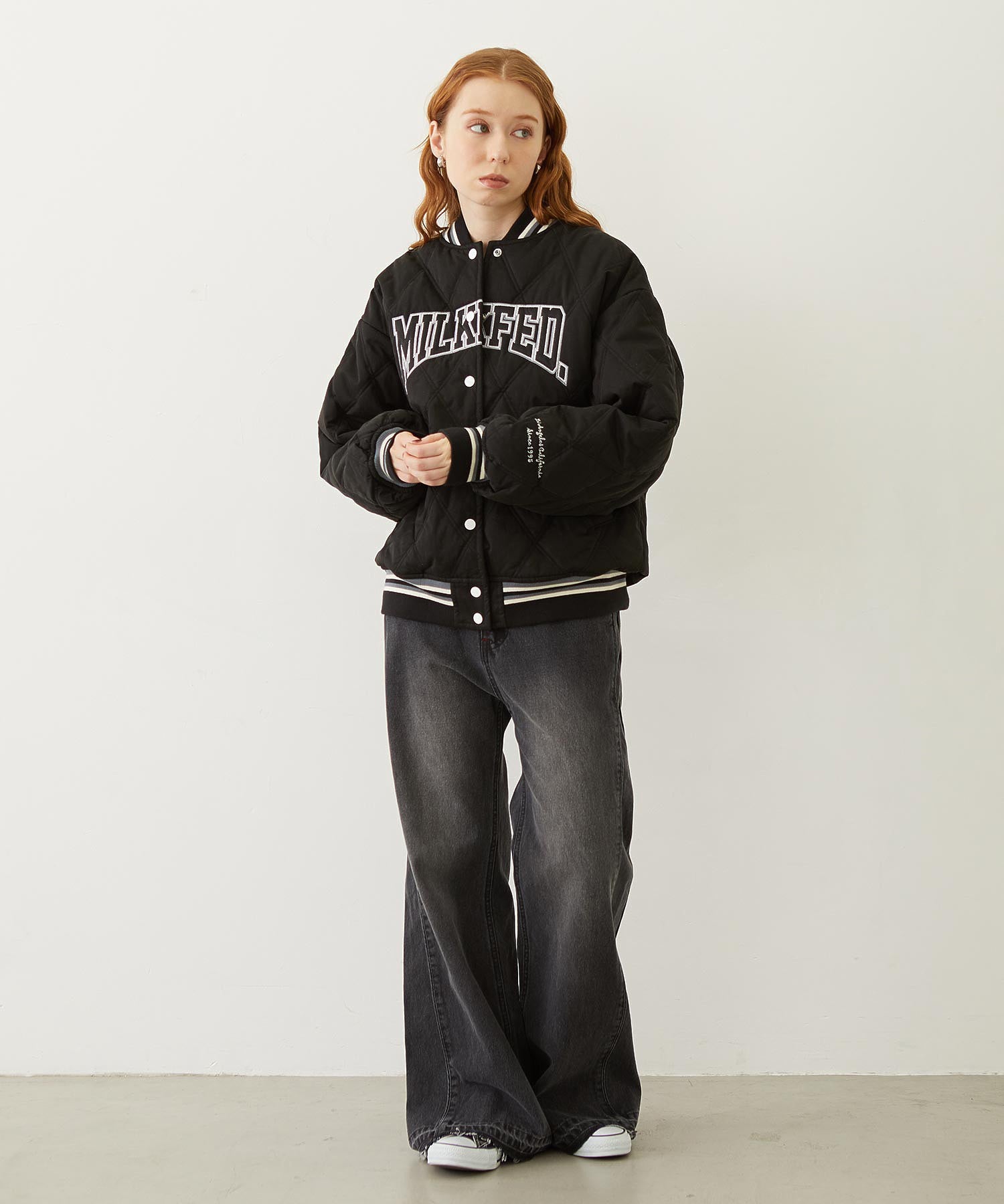 FLARED DENIM PANTS