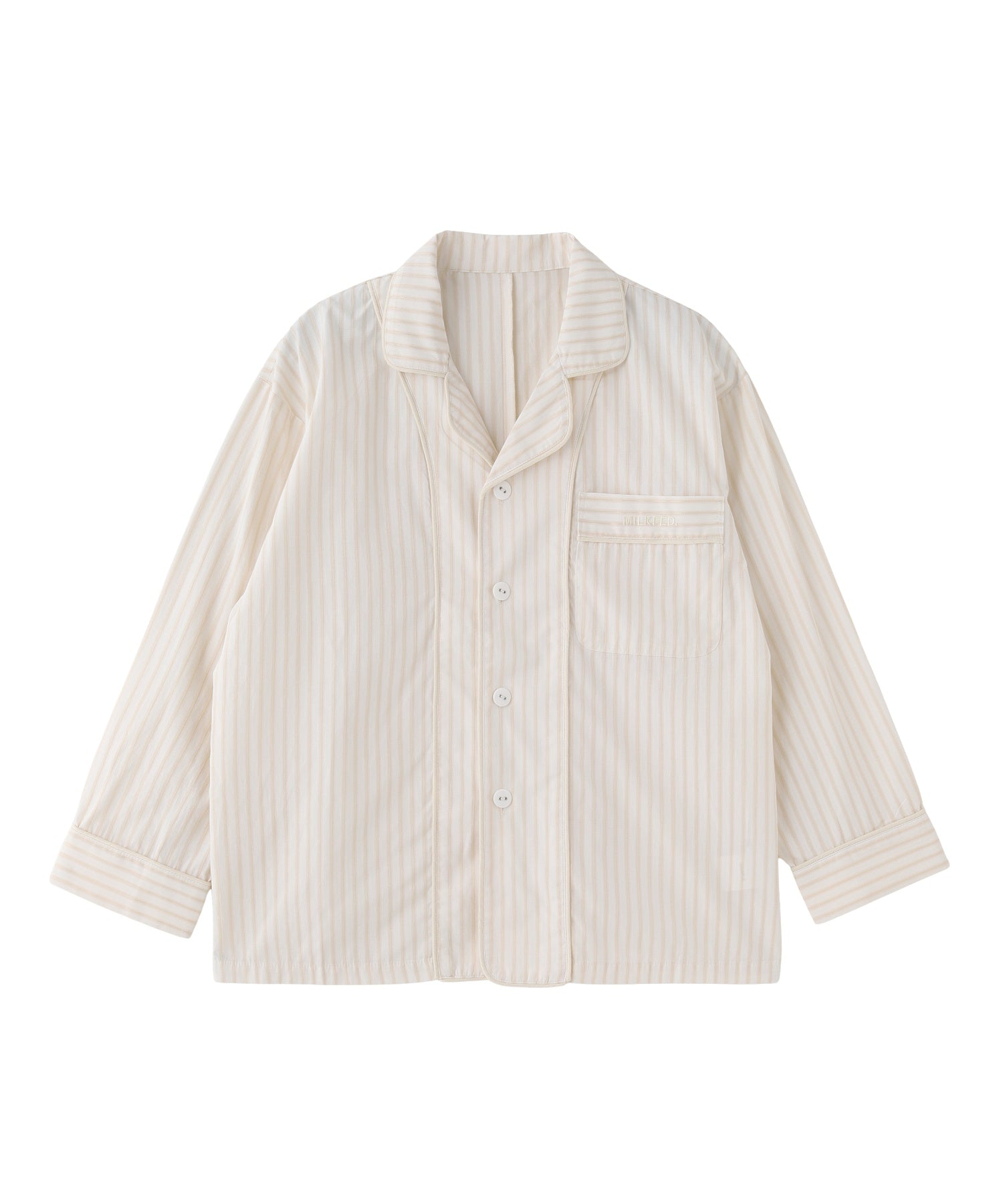STRIPED PAJAMA SHIRT