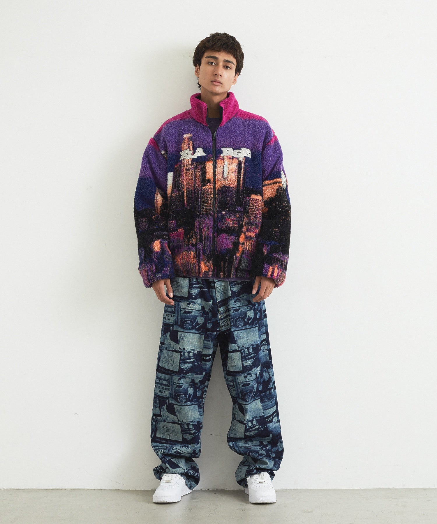 REVERSIBLE NYLON JACKET