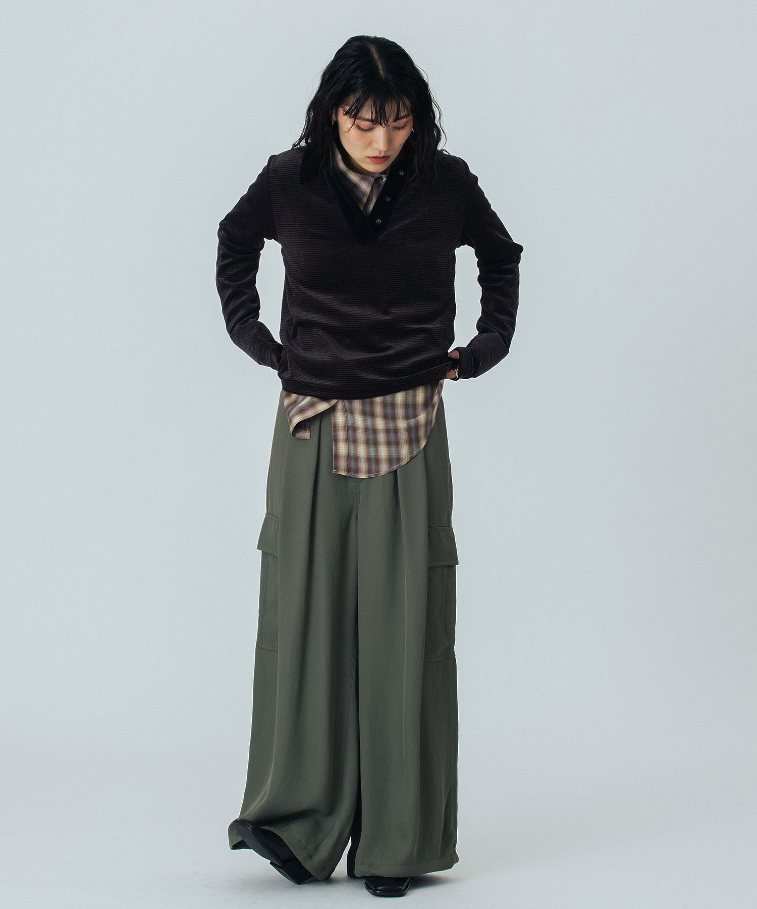 model:167cm 着用サイズ:S