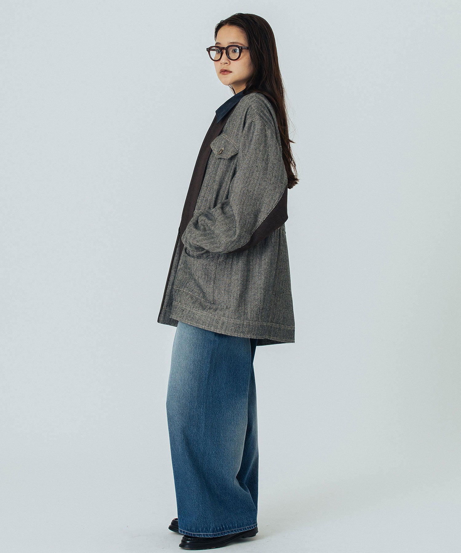 HERRINGBONE HUNTING JACKET