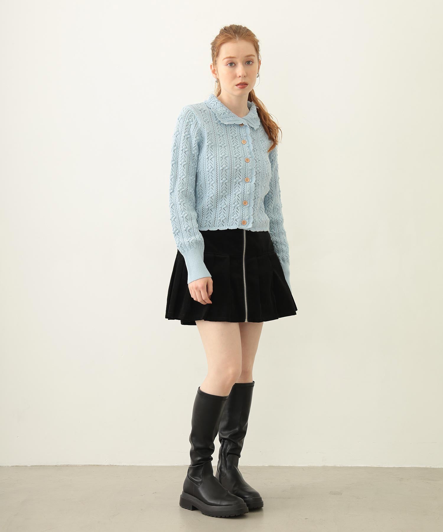 LAYERED CULOTTE SKIRT