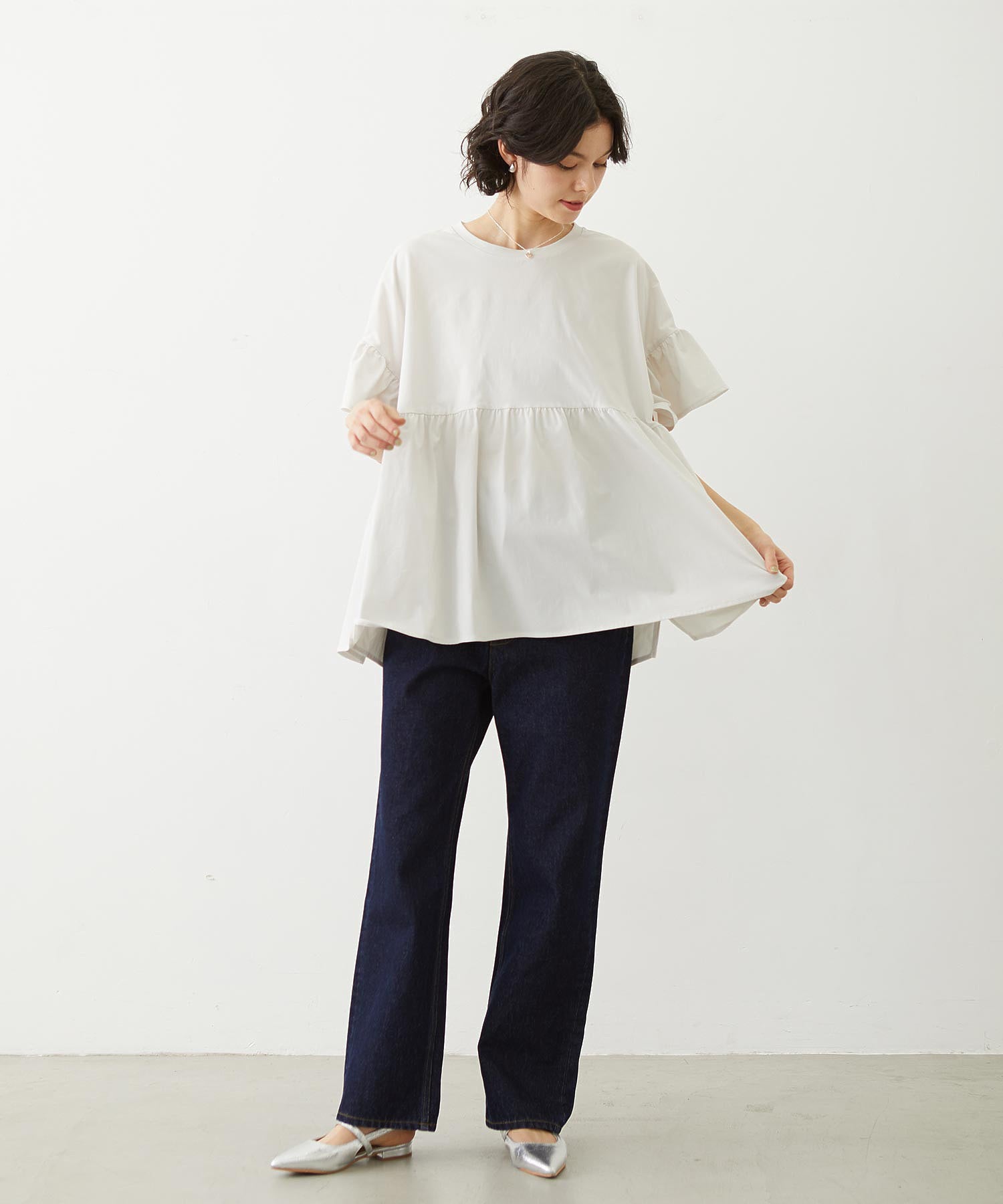 ICING LOGO RUFFLE TUNIC