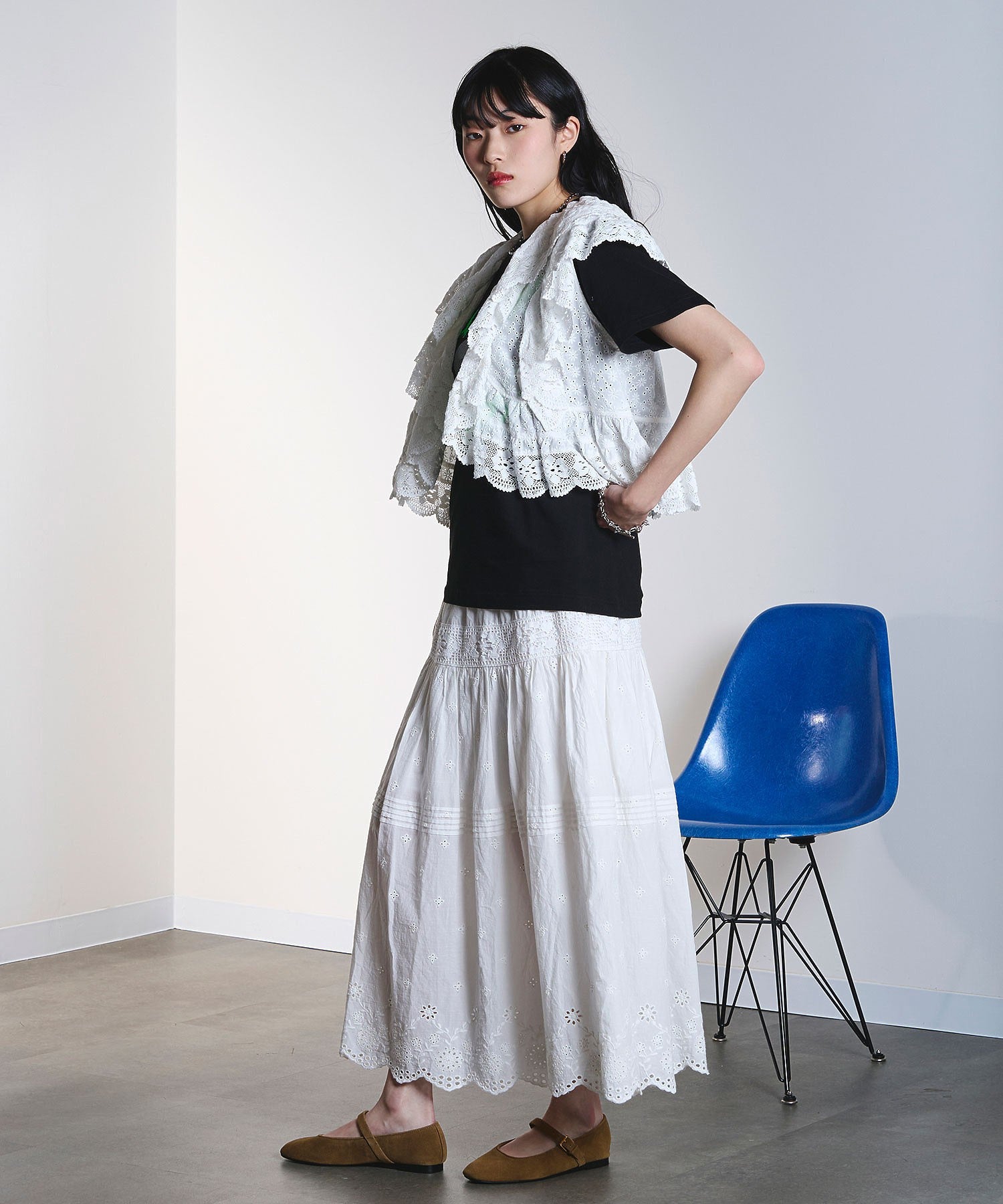 model:169cm 着用サイズ:M