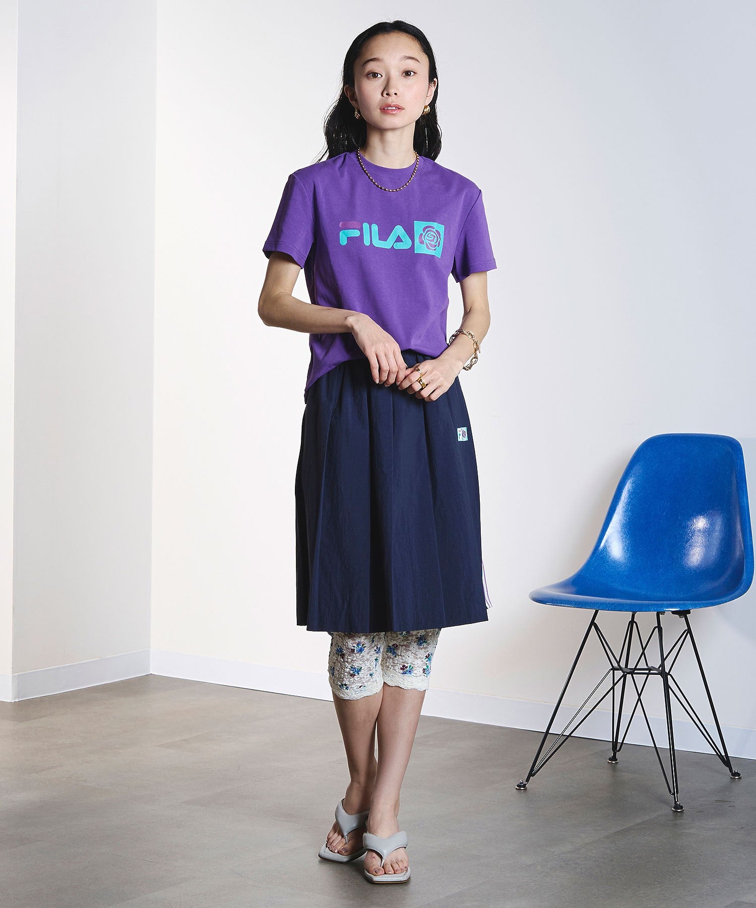 model:161cm 着用サイズ:S