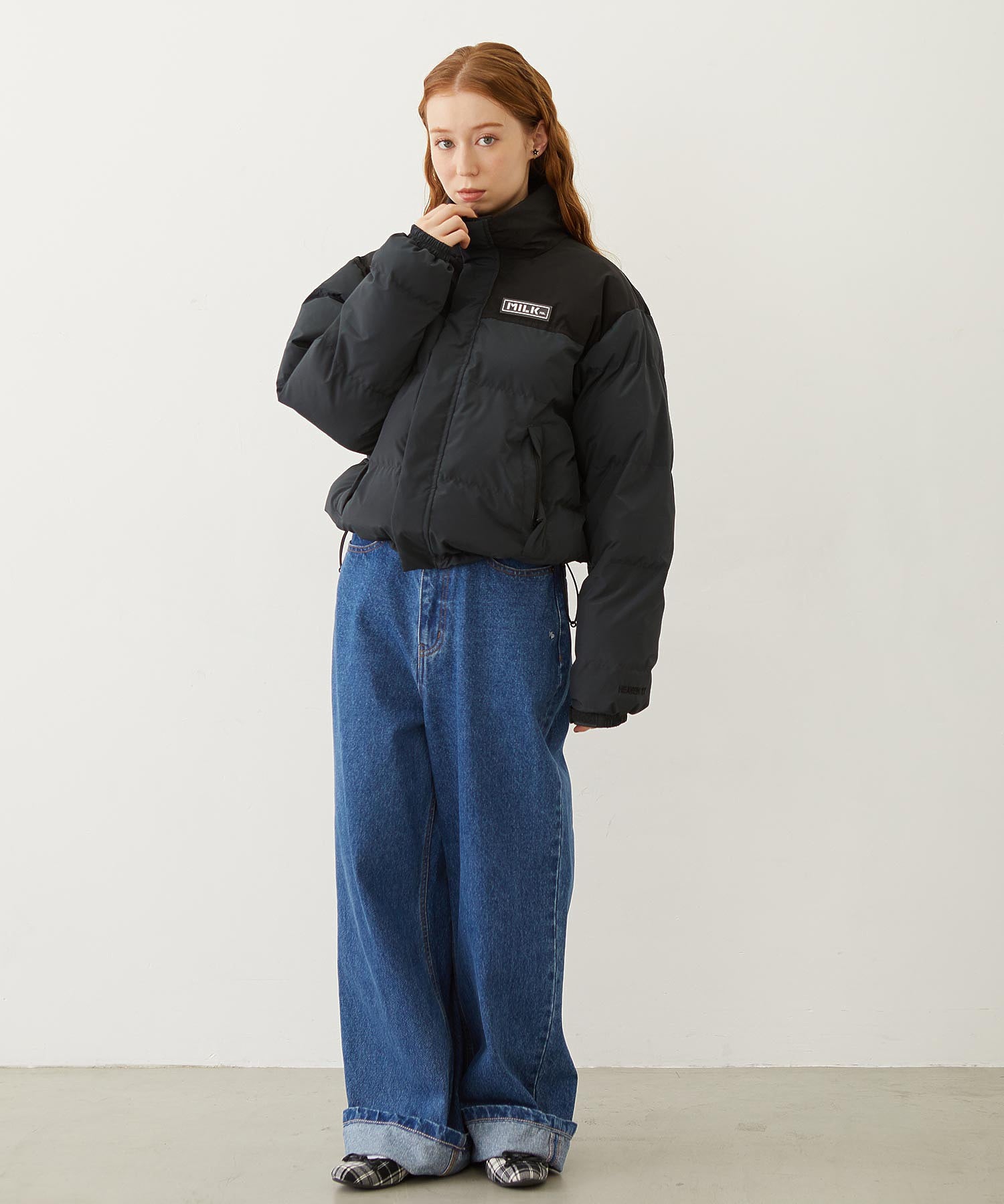 BAR PATCH PUFFER JACKET
