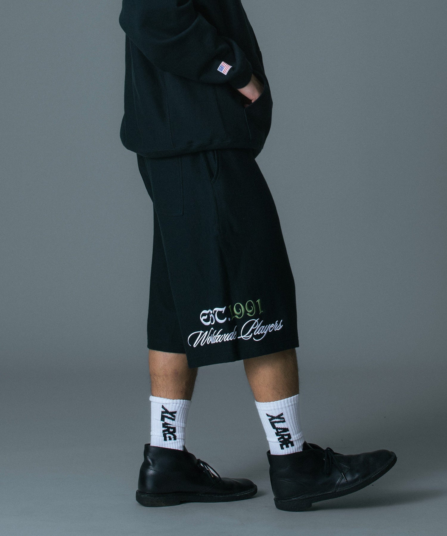 XLARGE×Champion SWEAT SHORTS