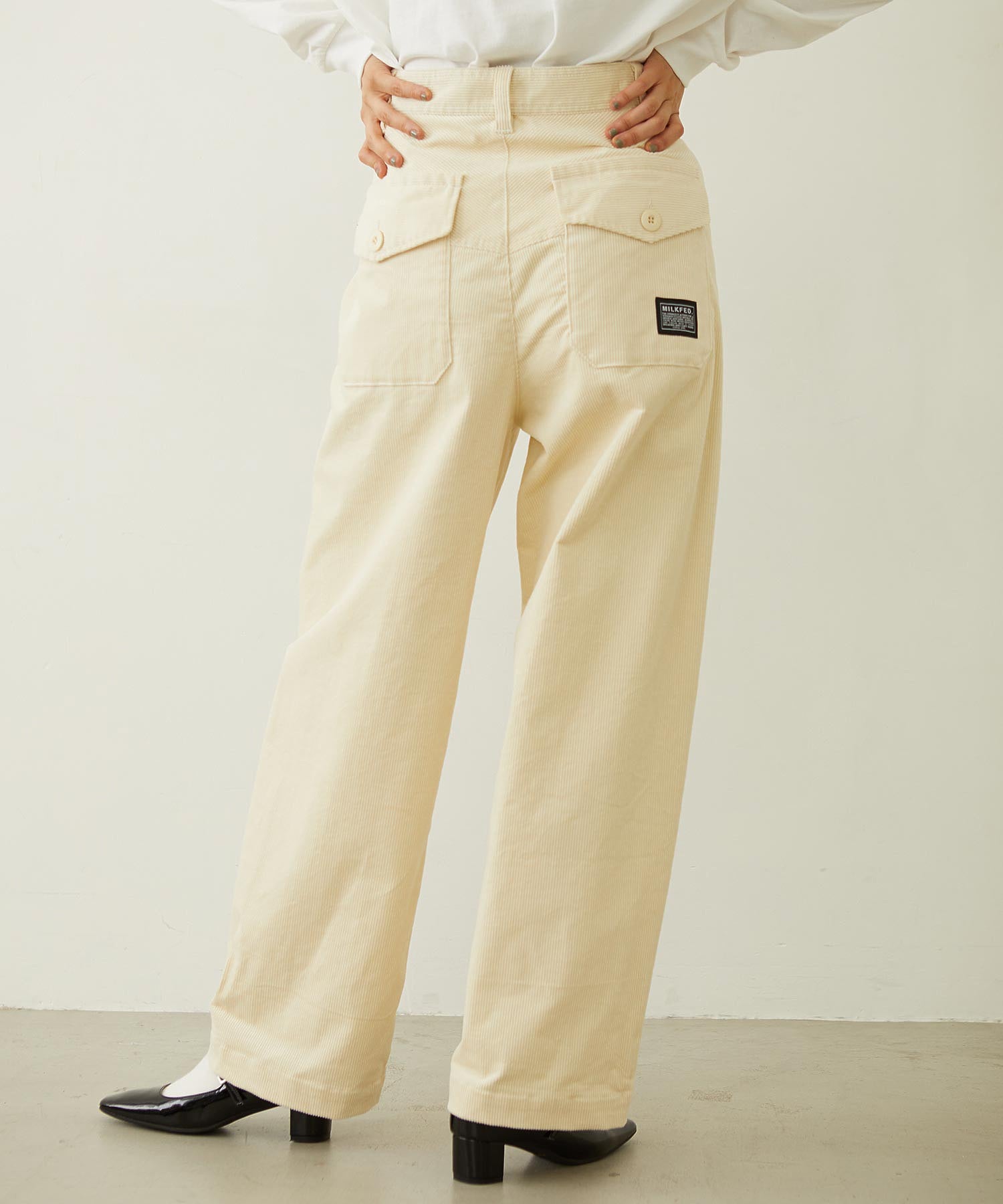 WORK STYLE CORDUROY PANTS