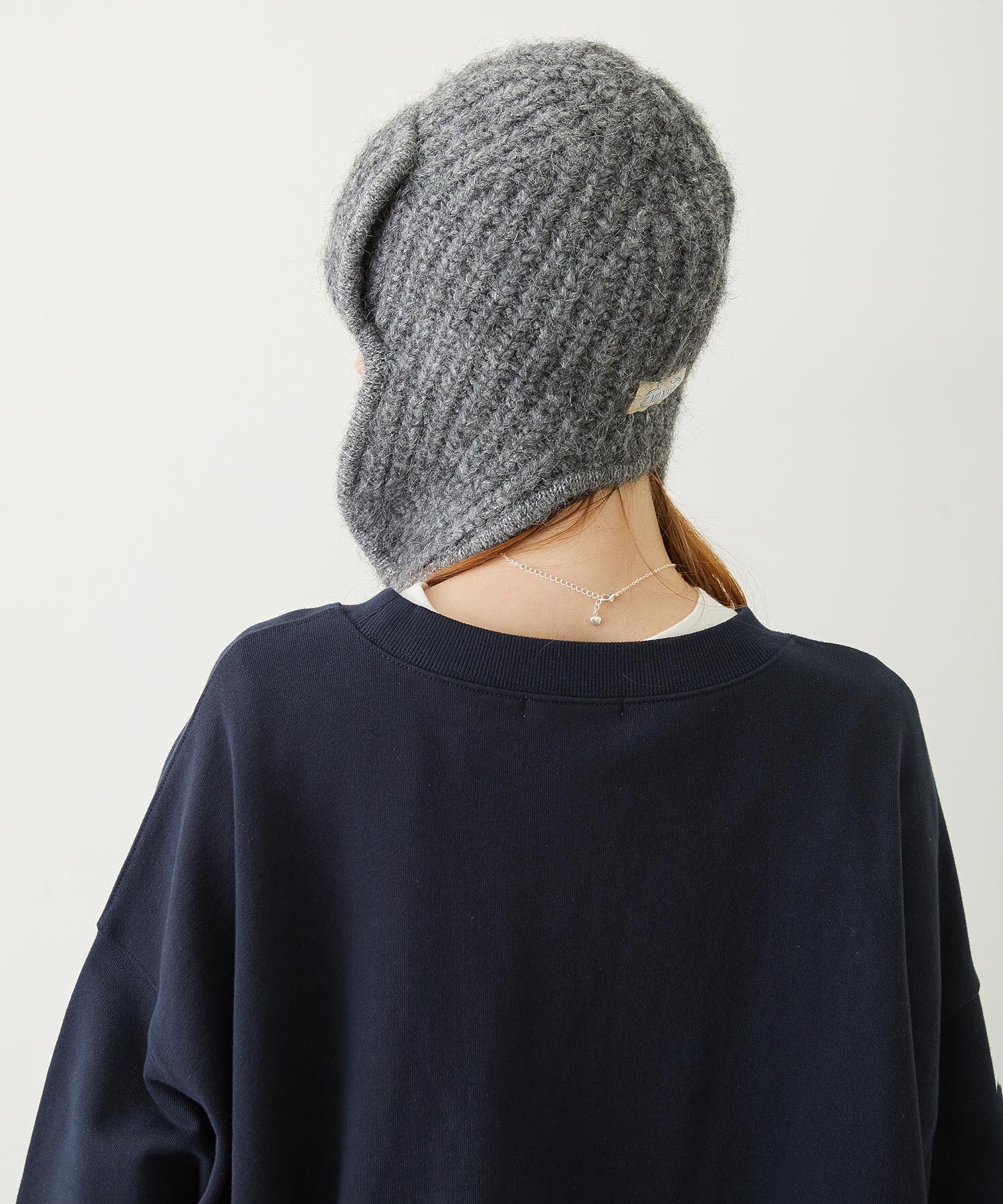 EAR FLAP KNIT CAP