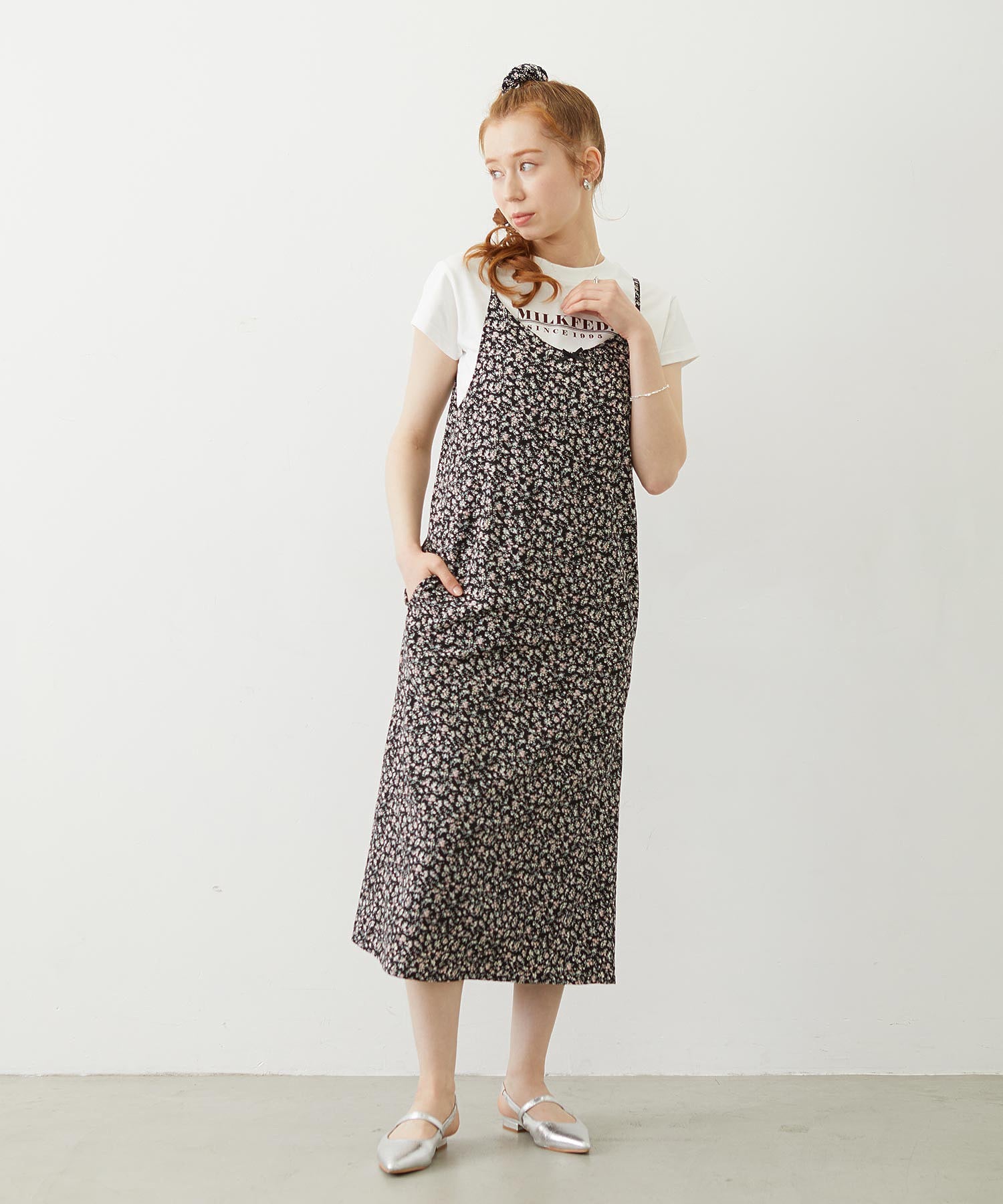 LINE LOGO FRENCH SLEEVE TOP