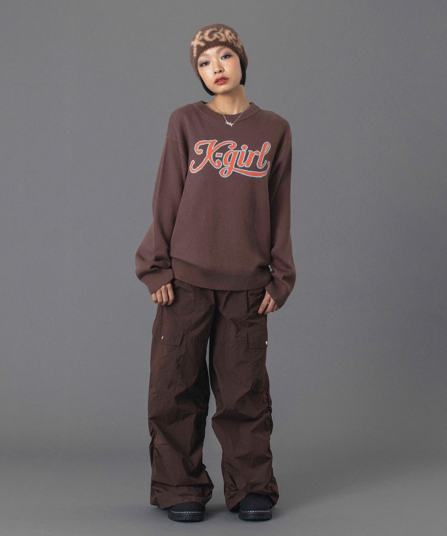 VOLUME HEM LOOSE EASY PANTS