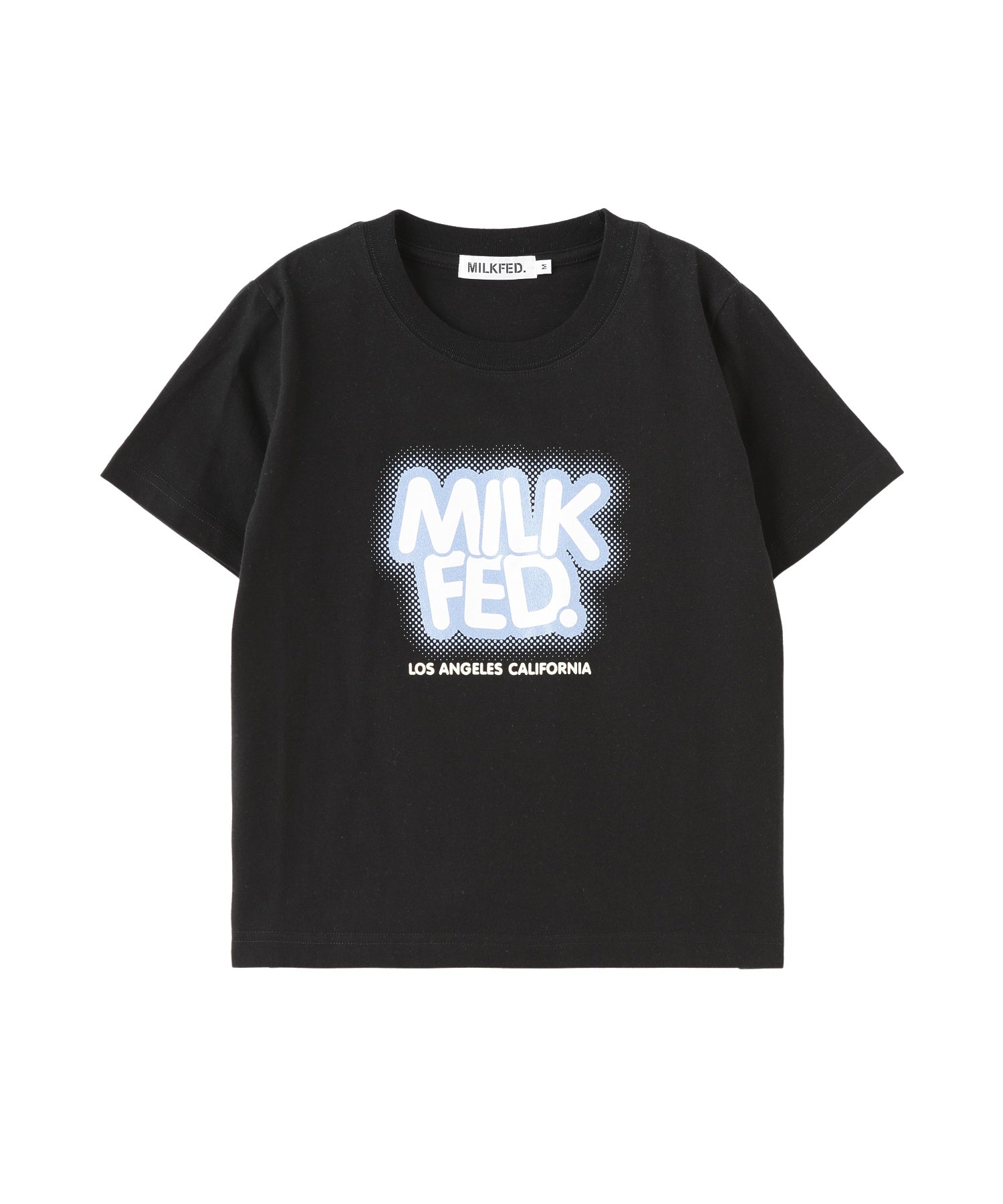 GLITTER HALFTONE LOGO COMPACT S/S TEE