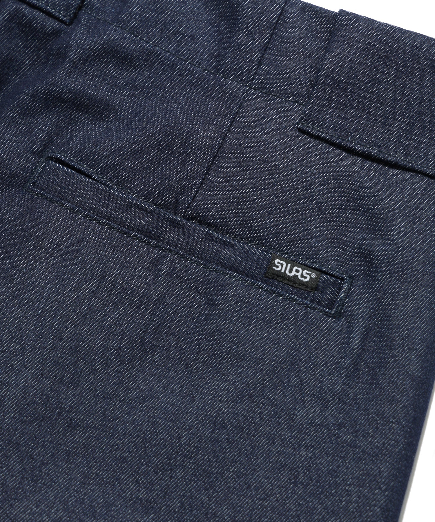 SHORT BAGGY DENIM PANTS