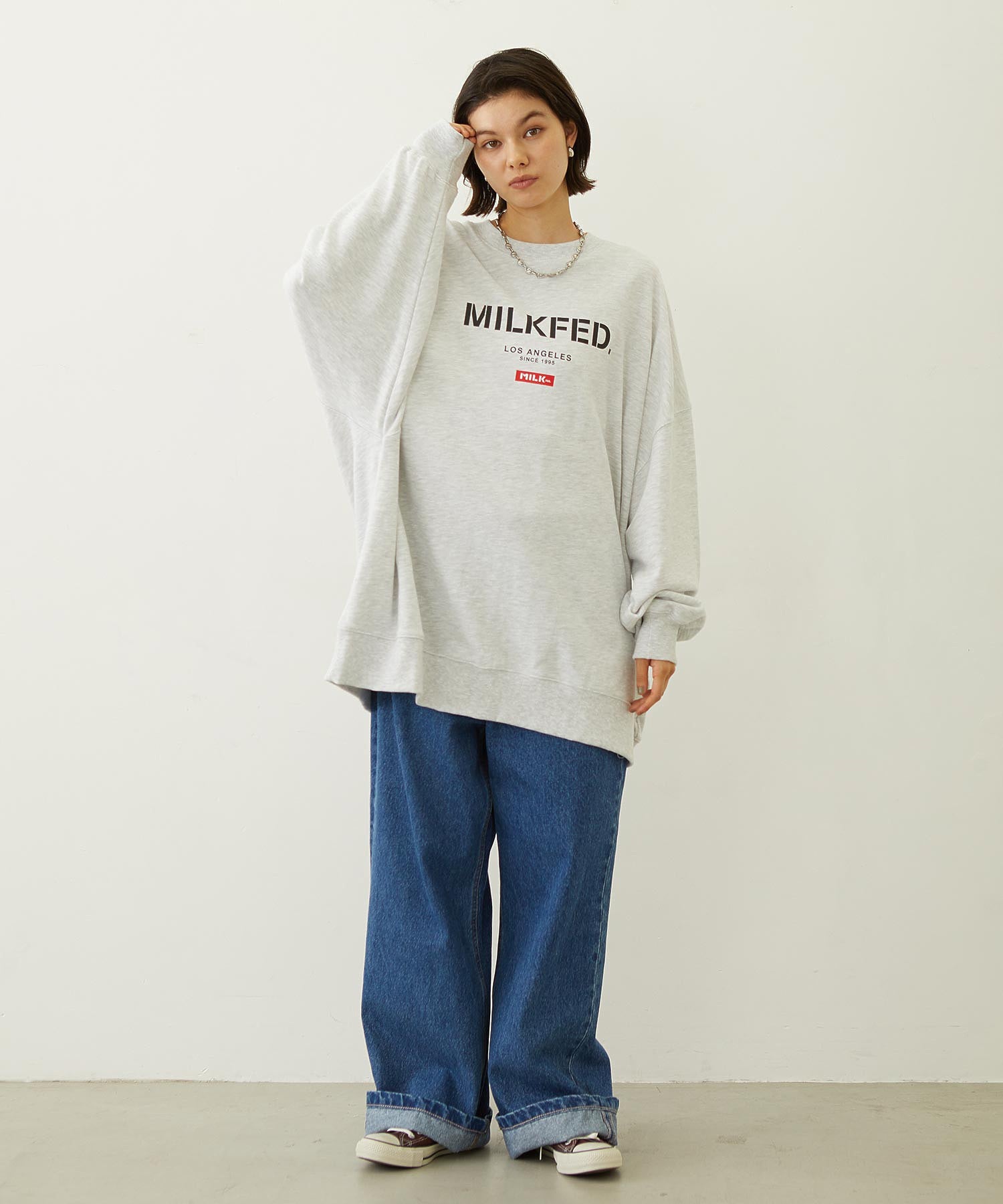 BOYFRIEND LOOSE DENIM PANTS