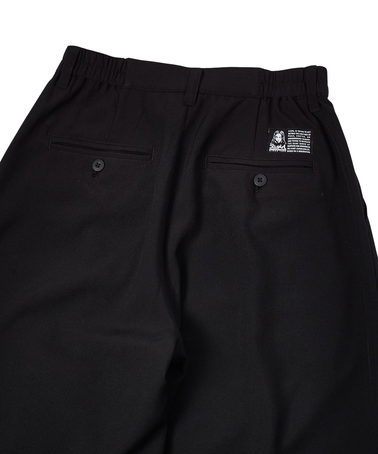 BARREL LEG SLACKS