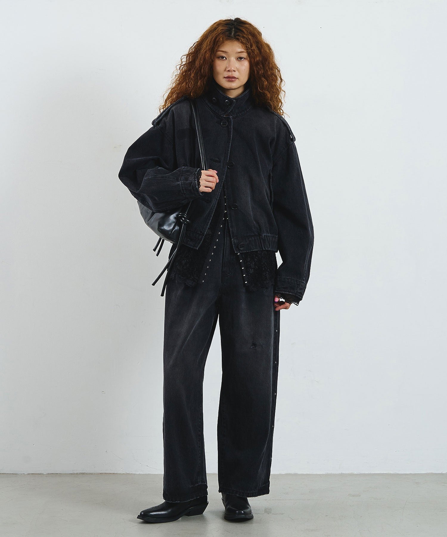 model:168cm 着用サイズ:S