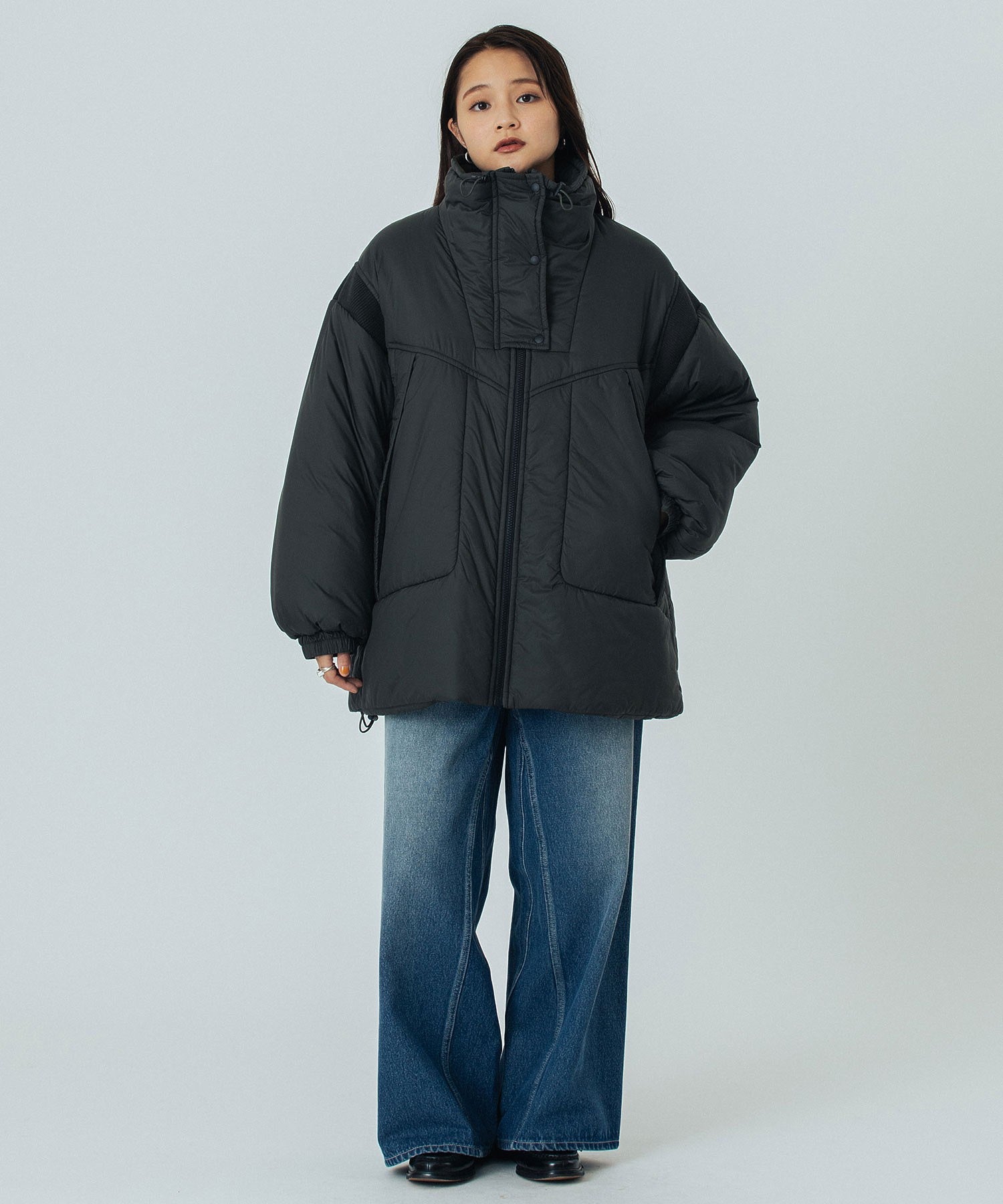 model:160cm 着用サイズ:S