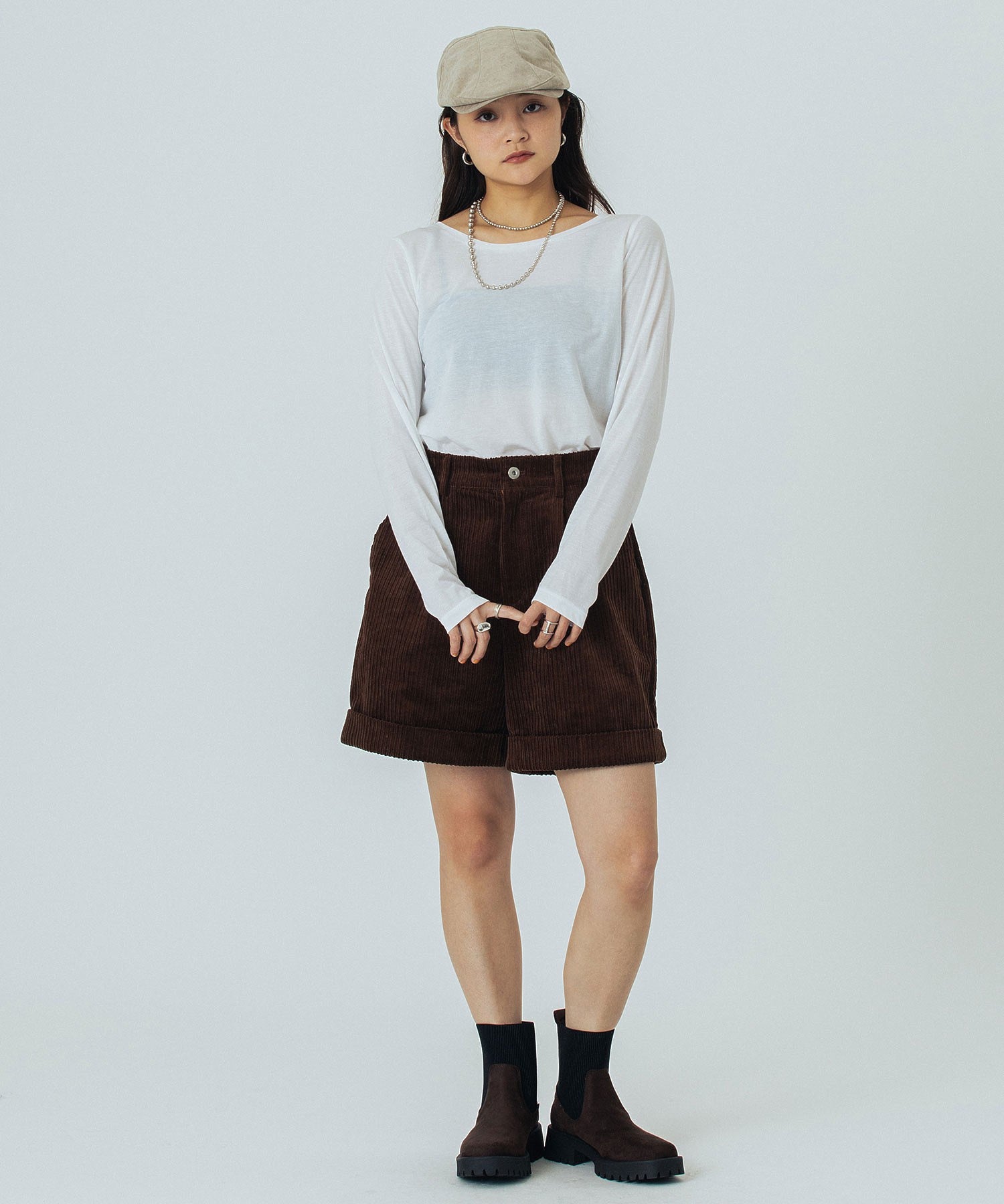 model:160cm 着用サイズ:ONE SIZE