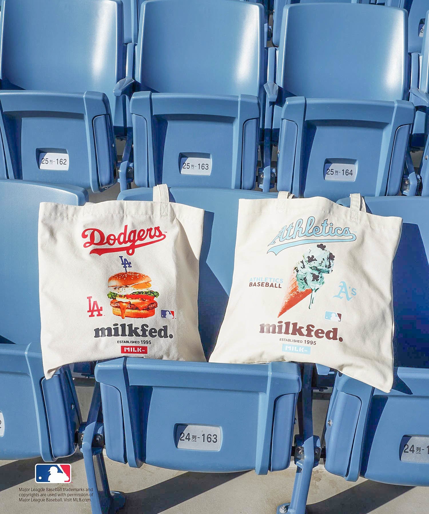 MILKFED. × MLB TOTE