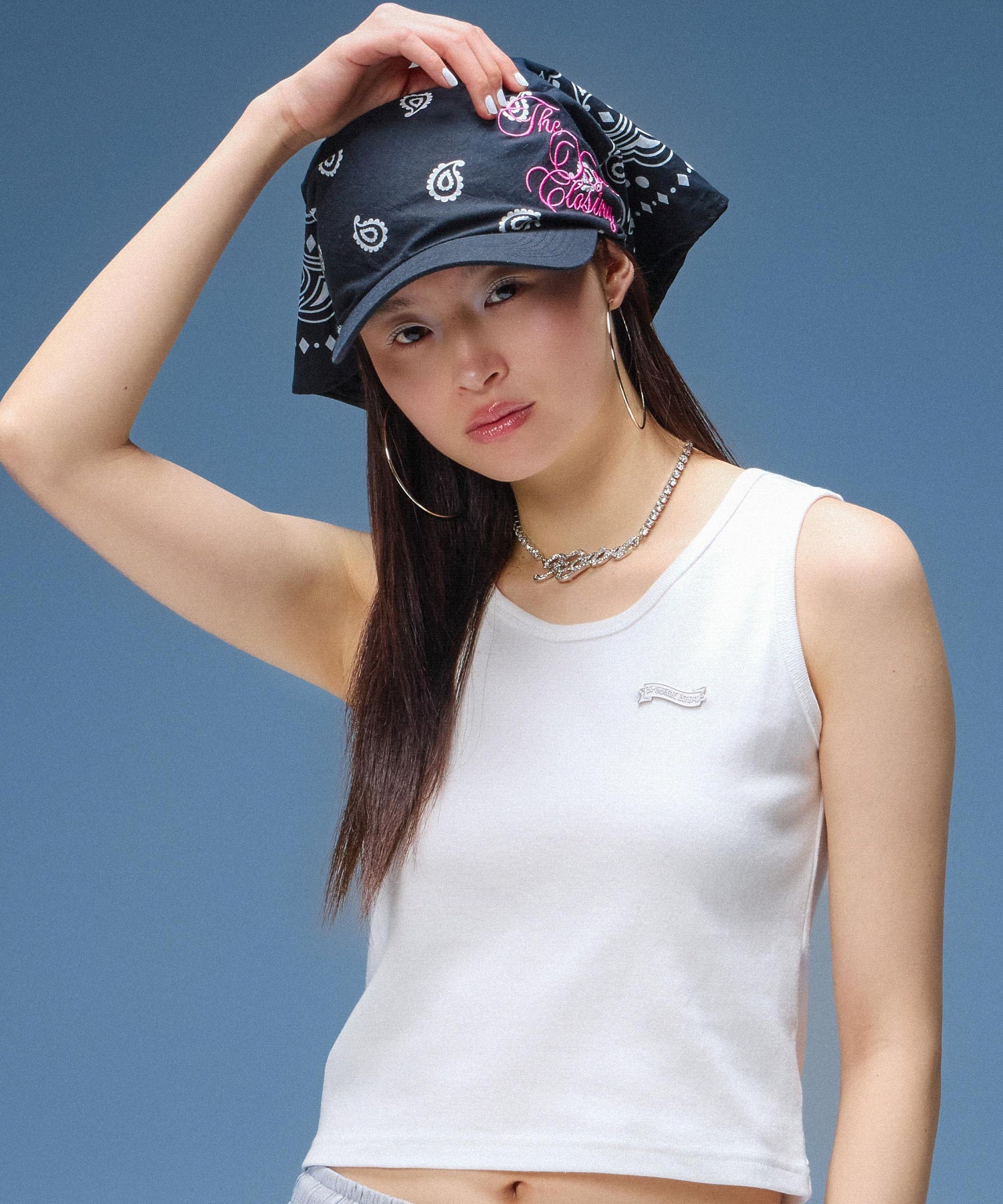 SCRIPT LOGO BANDANA CAP