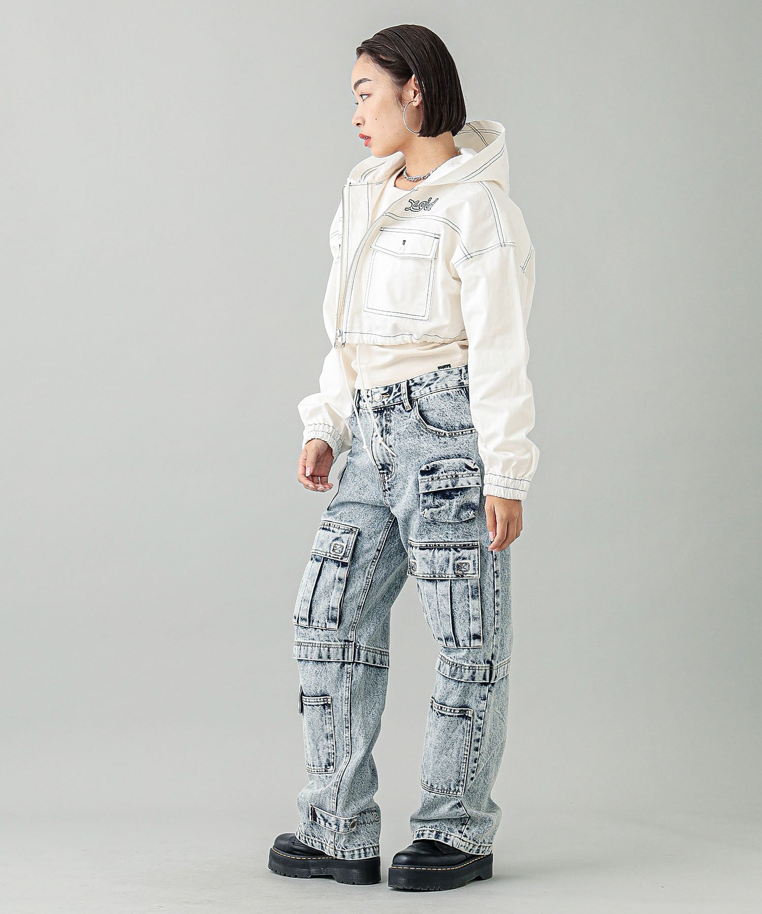 MULTI POCKET DENIM PANTS X-girl