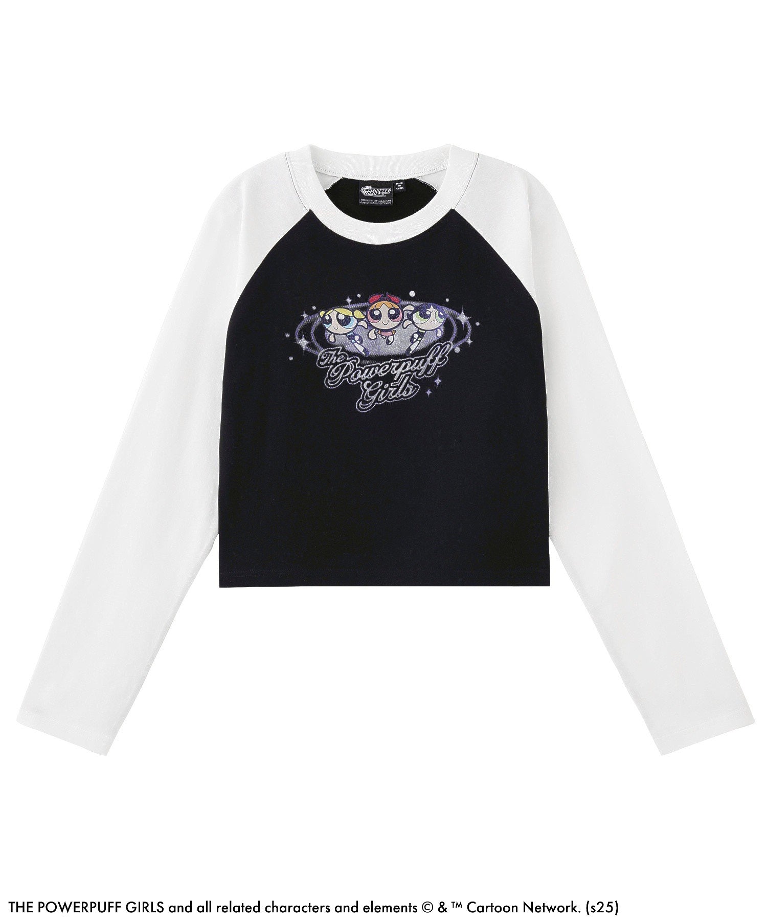 THE POWERPUFF GIRLS × X-girl RAGLAN L/S BABY TEE