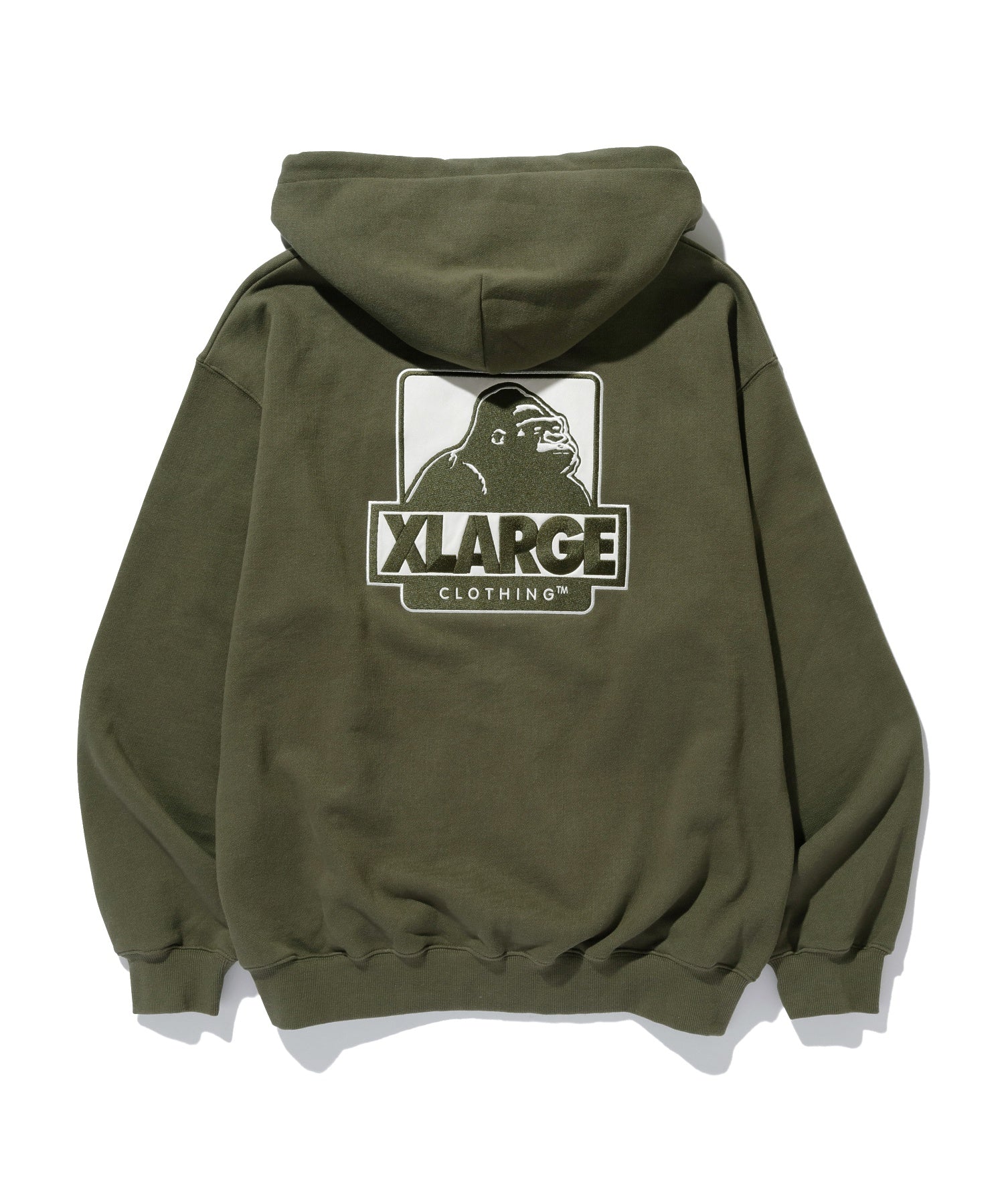 OG BOX ZIP UP HOODED SWEATSHIRT