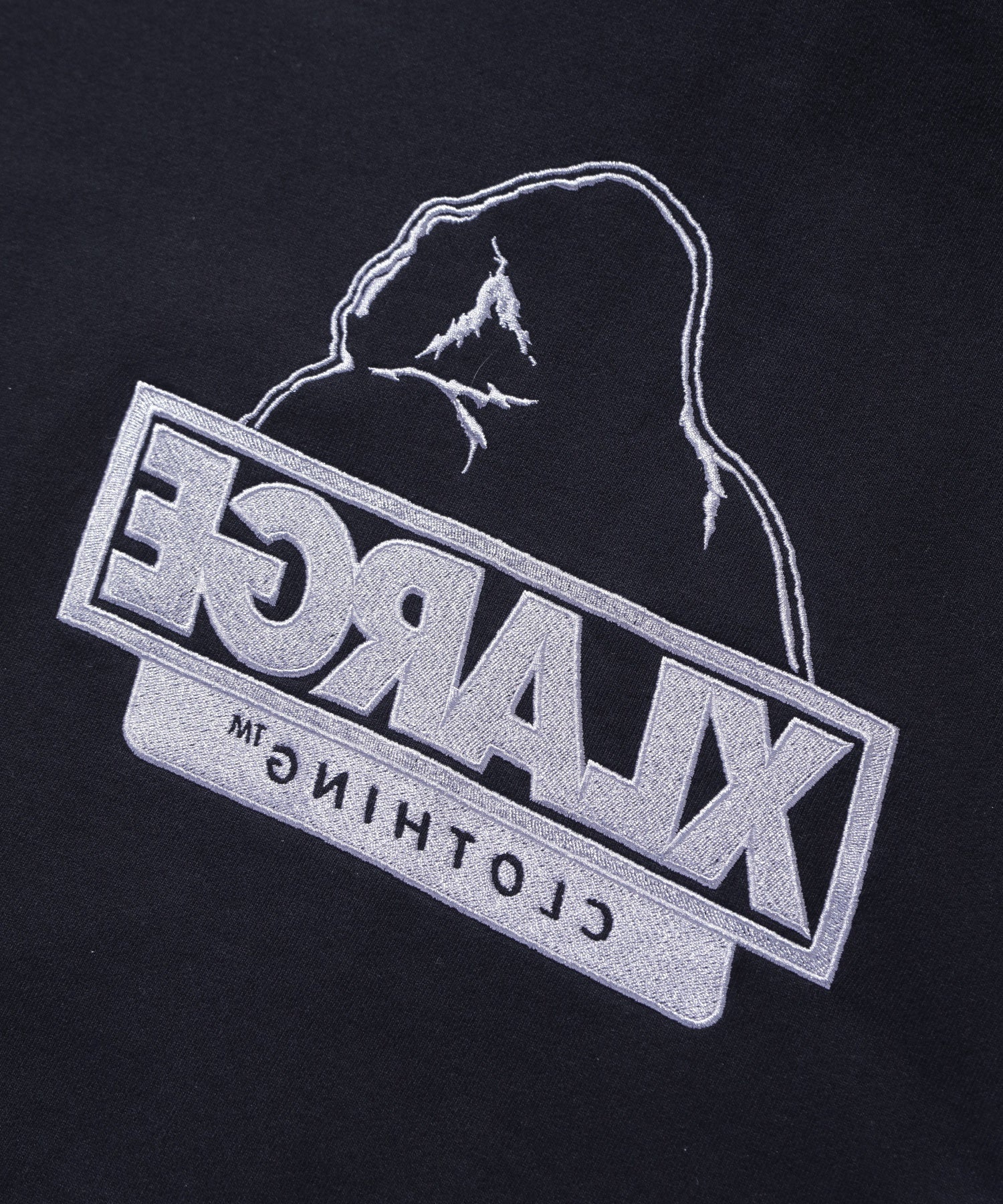 BACKSIDE OG ZIP UP HOODED SWEATSHIRT