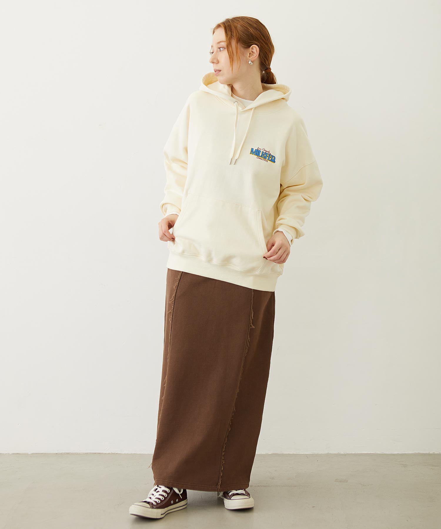 DOODLE LOGO SWEAT HOODIE