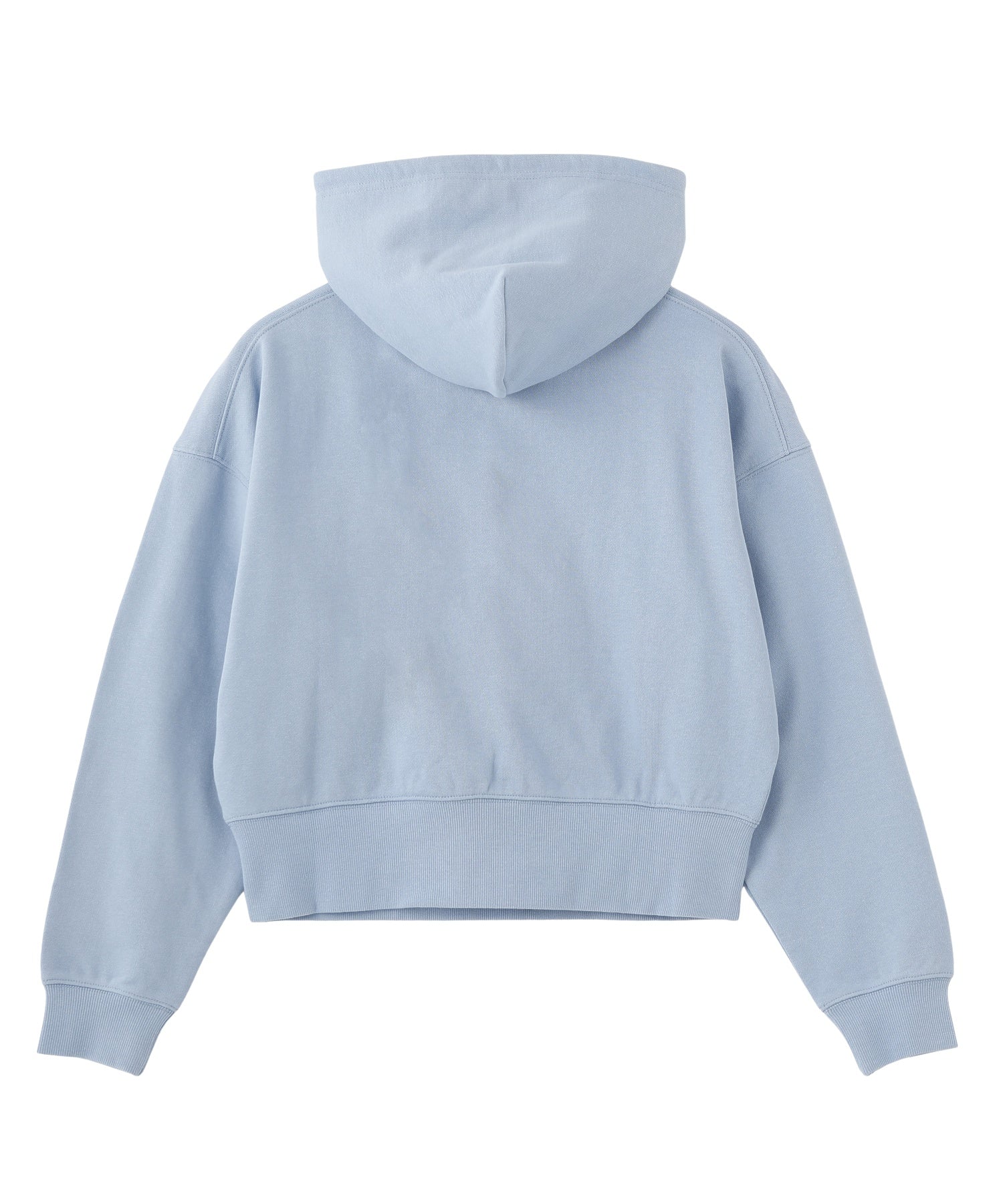 STITCHED LOGO SHORT HOODIE