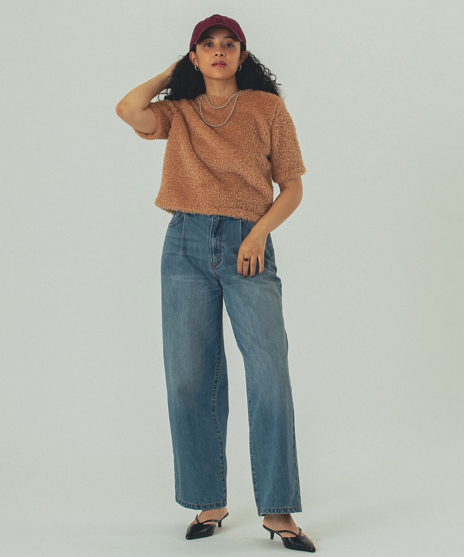 model:168cm 着用サイズ:ONE SIZE