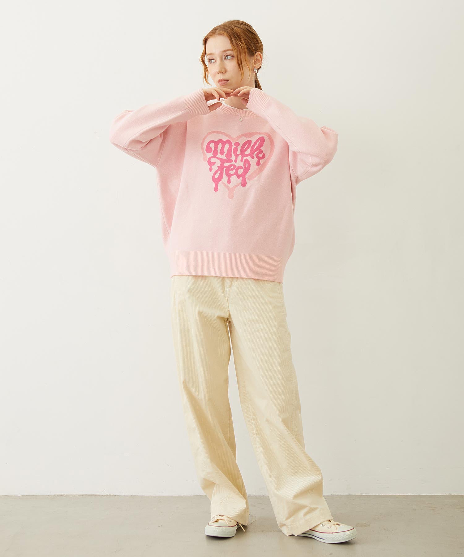 MELTY HEART KNIT TOP