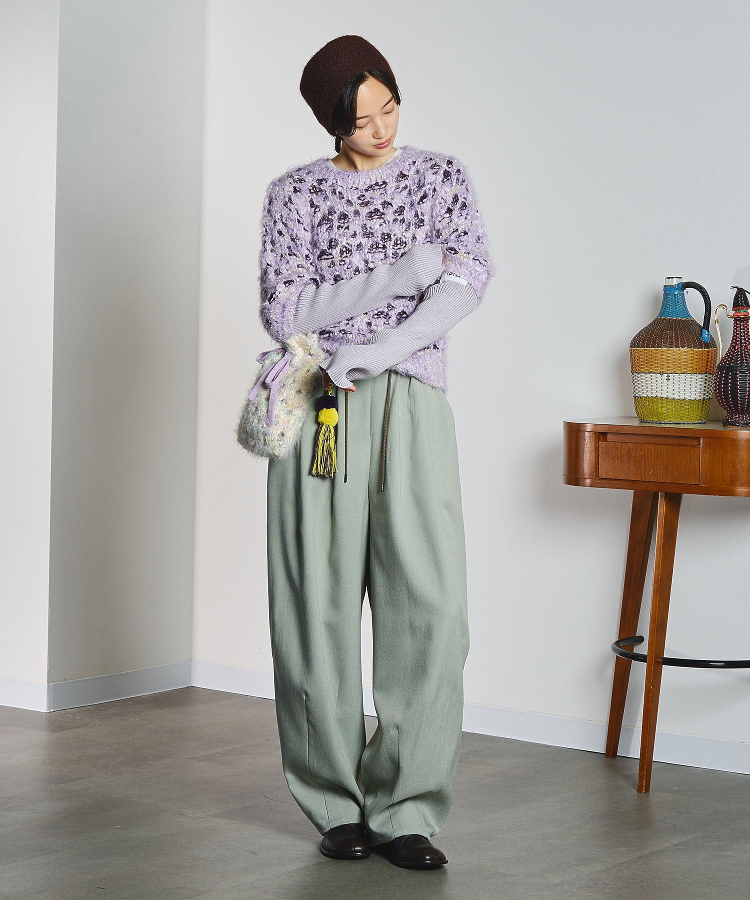 model:166cm 着用サイズ:ONE SIZE