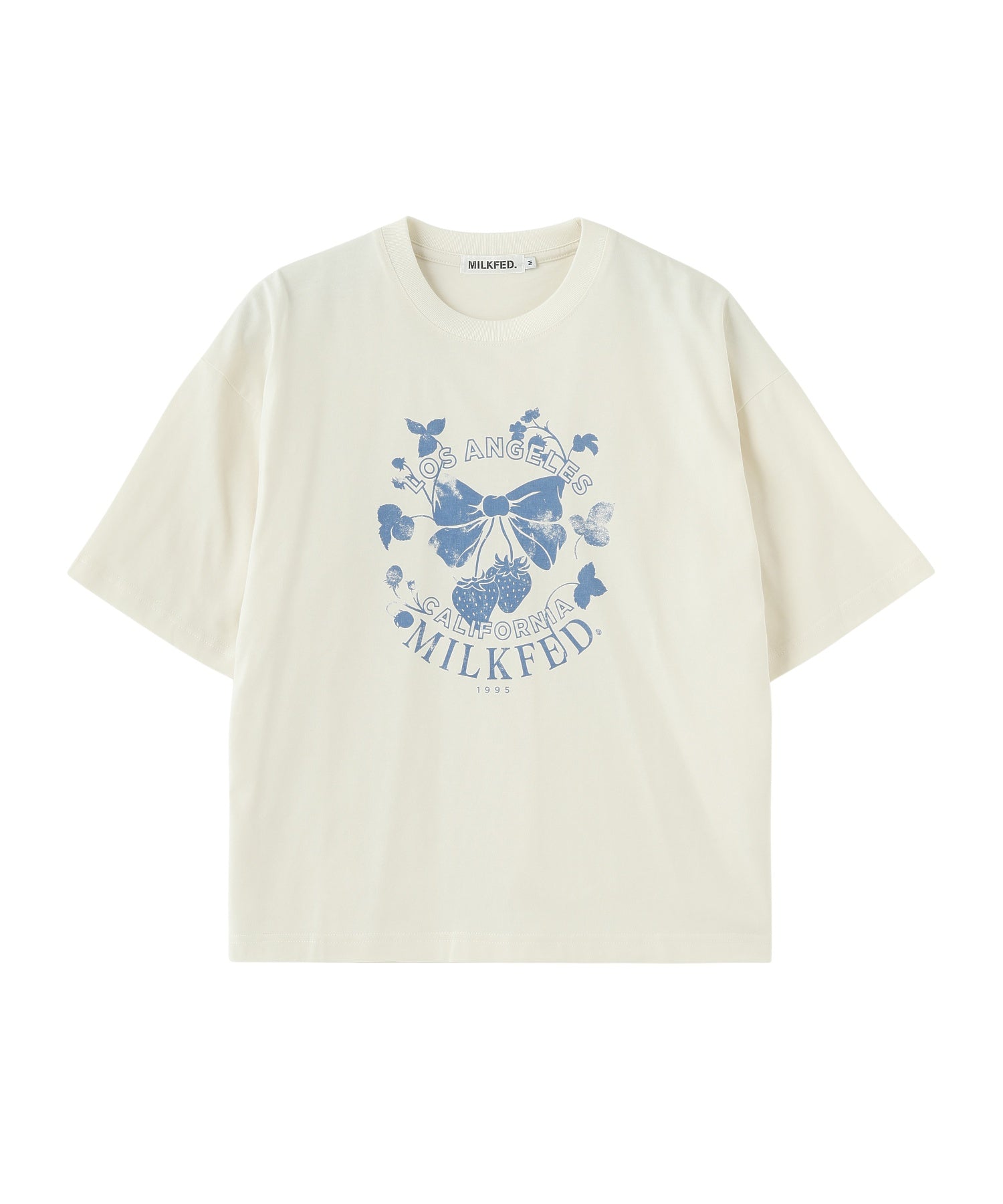 WATERCOLOR STRAWBERRY WIDE S/S TEE