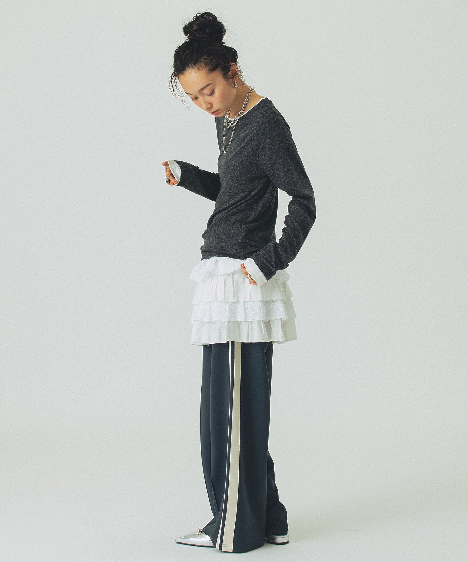 model:161cm 着用サイズ:ONE SIZE