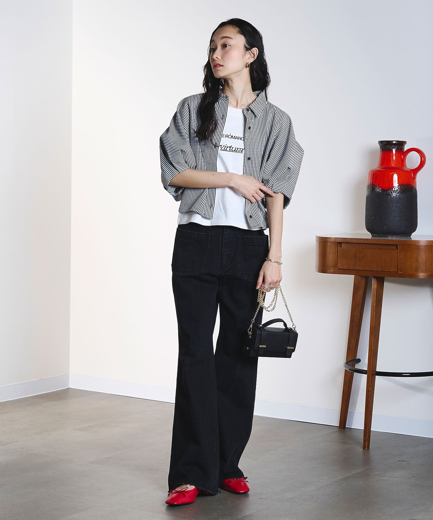 model:161cm 着用サイズ:ONE SIZE