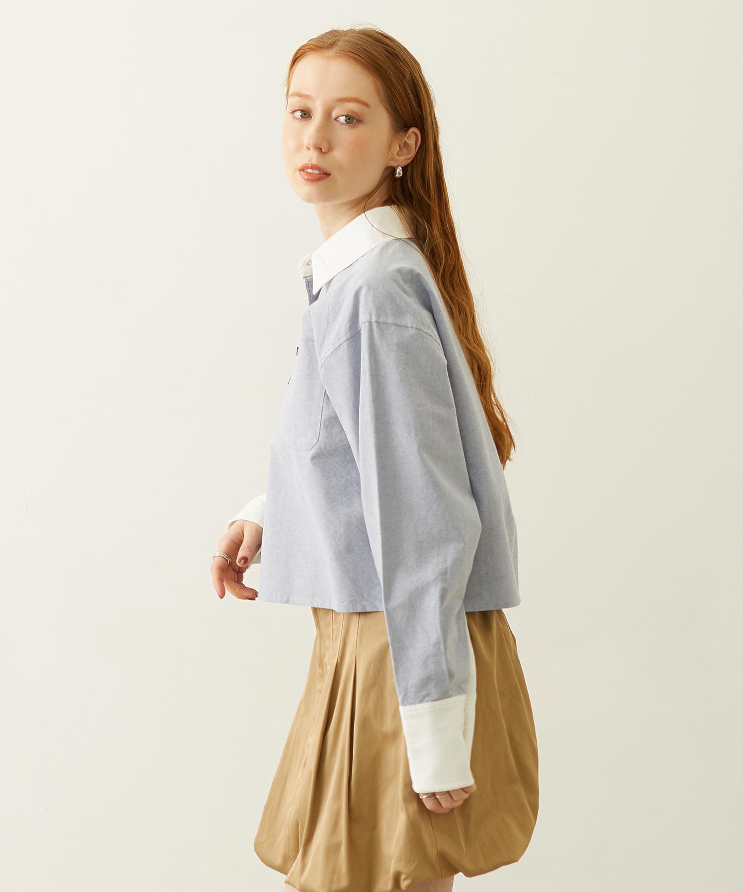 ACCENT COLLAR and CUFFS SHIRT