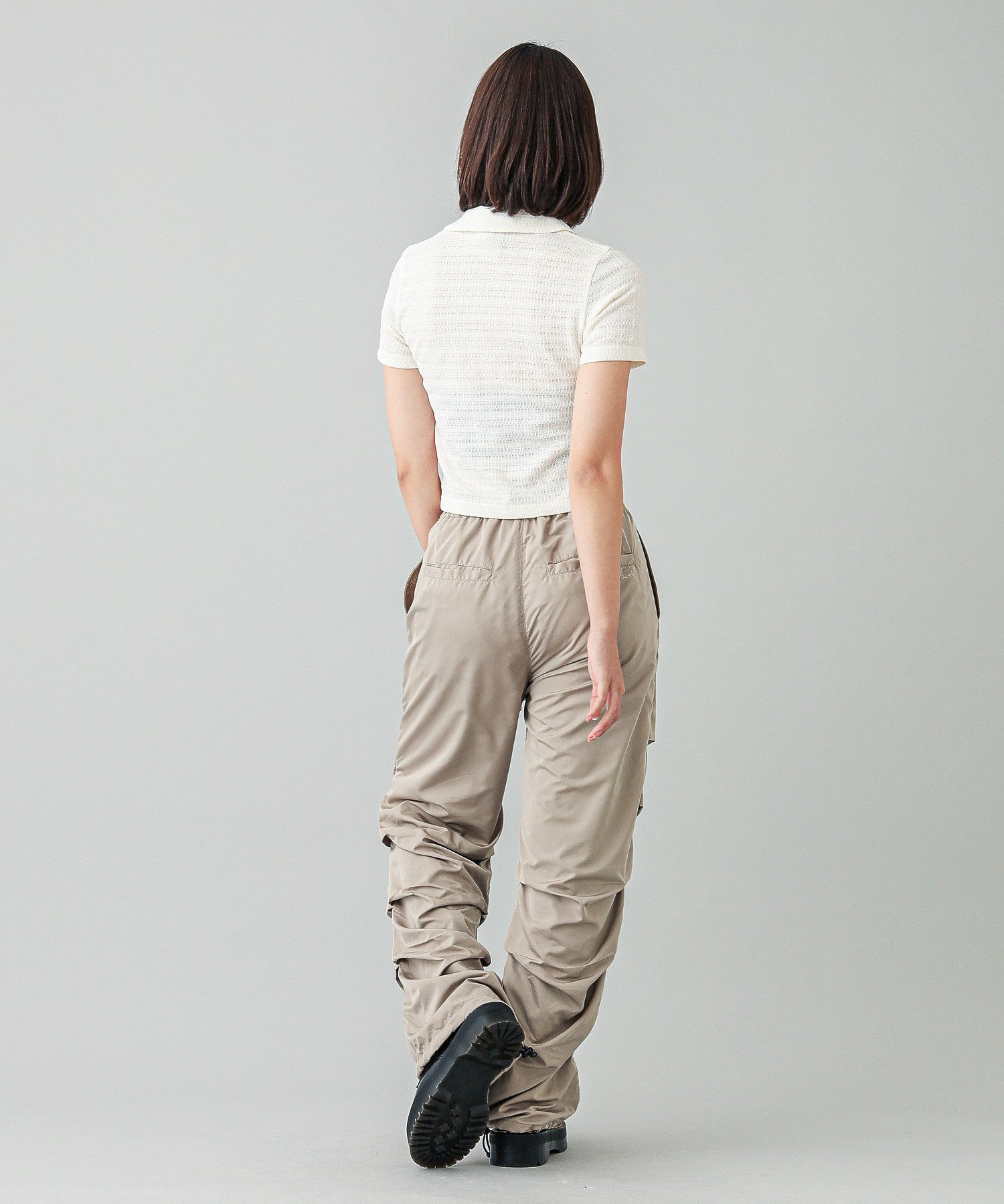 OPEN COLLAR COMPACT SHIRT