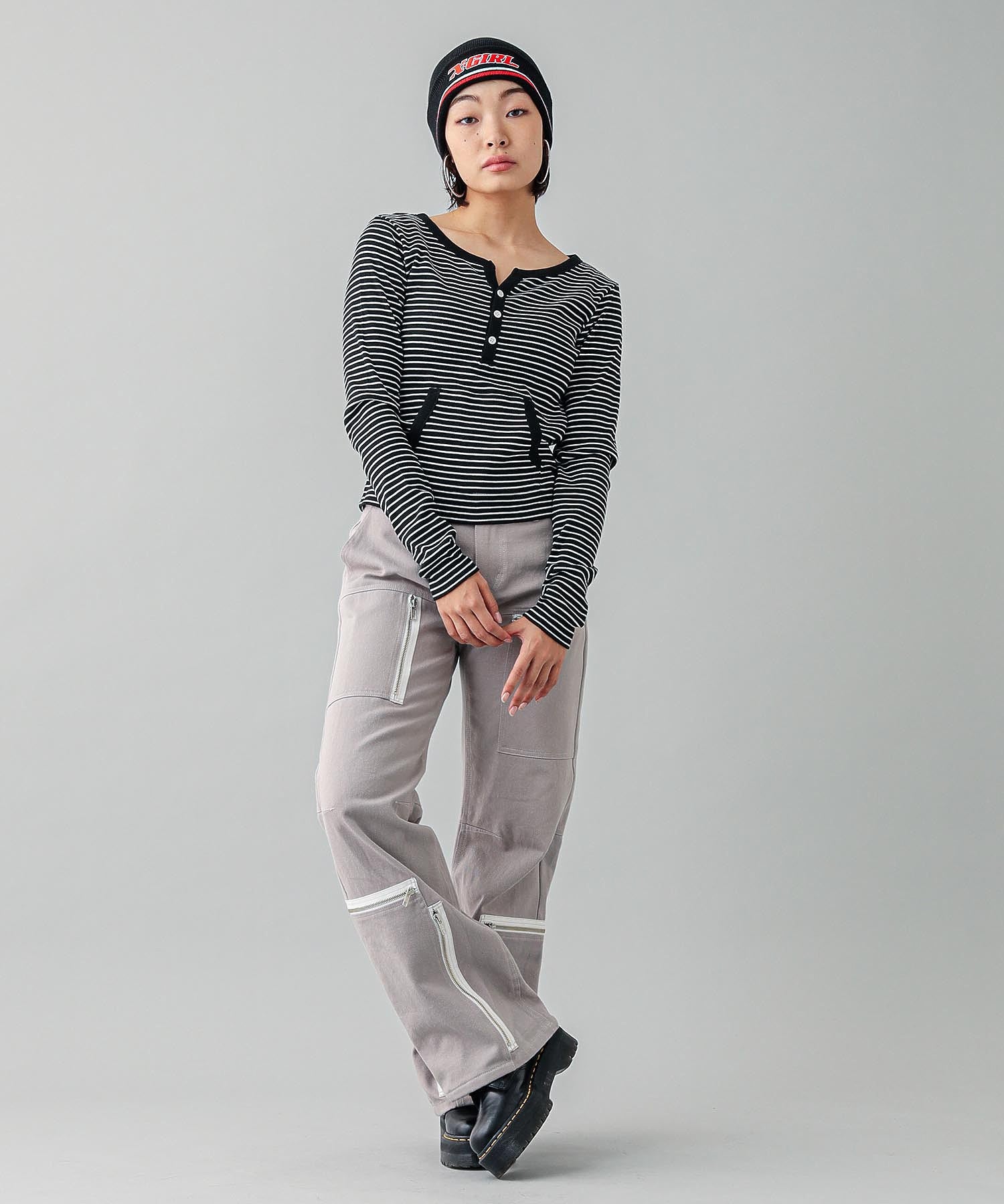 model　H:161cm 着用サイズ:M