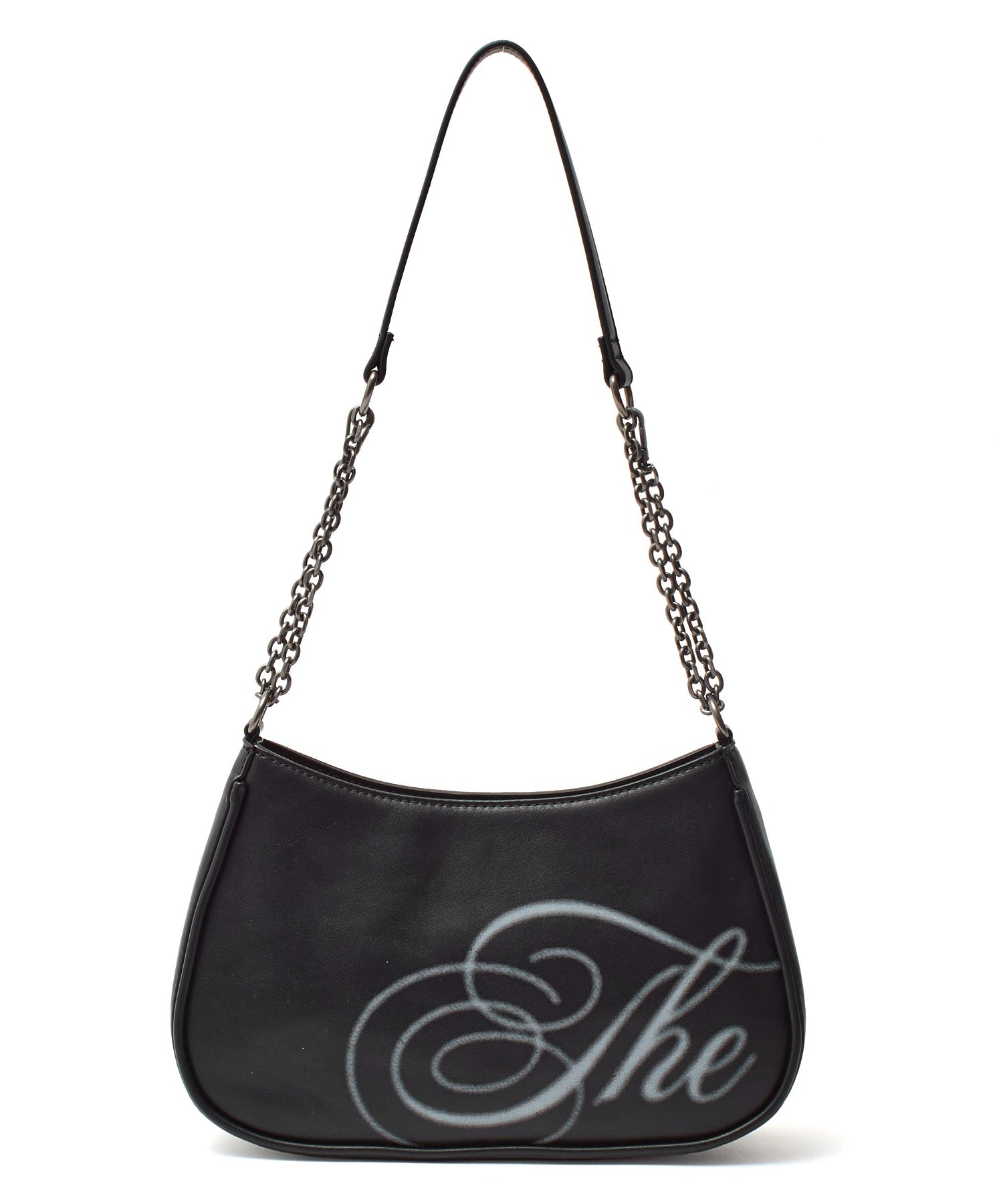 SPRAY SCRIPT LOGO SHOULDER BAG