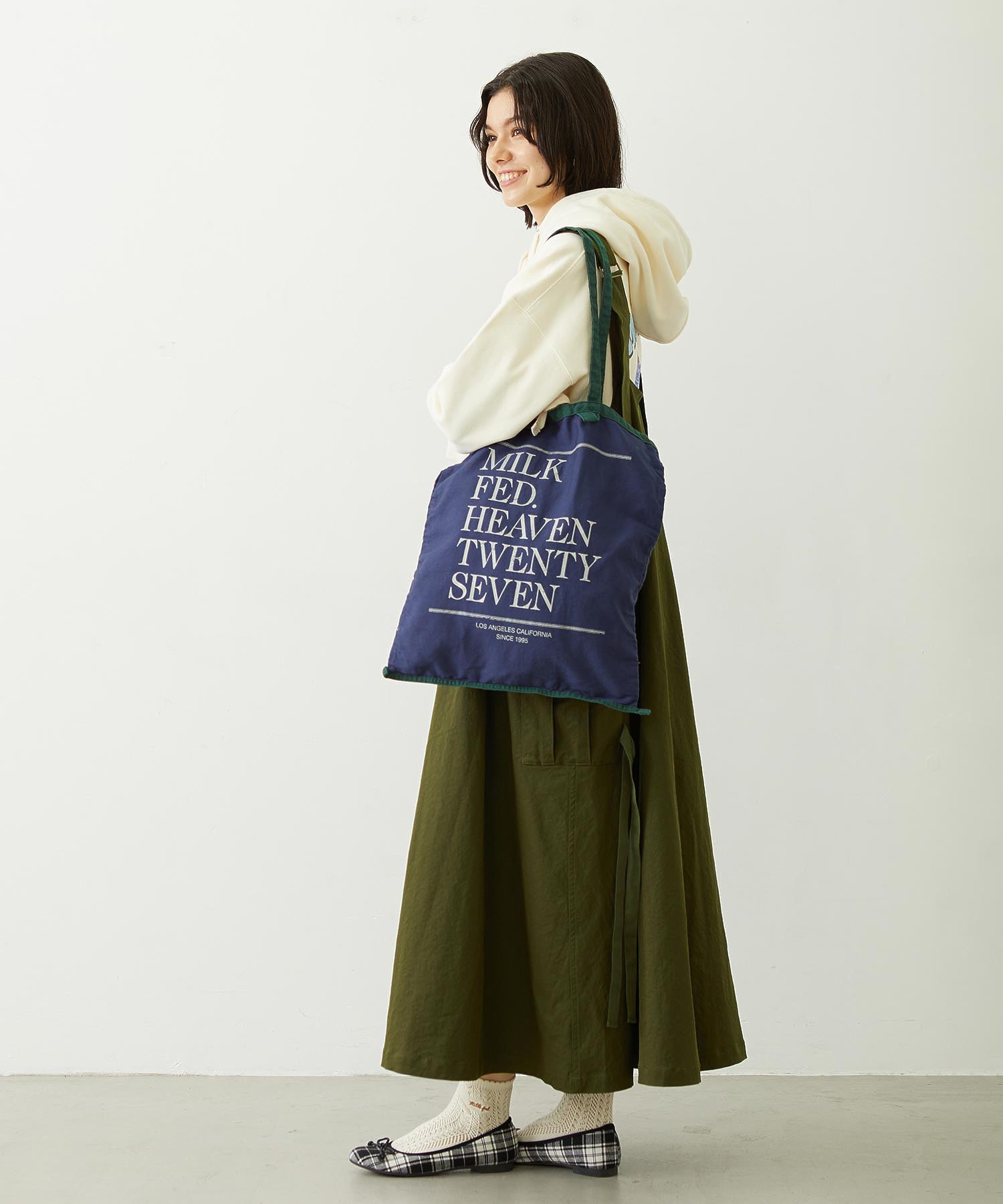 PIPING LOGO TOTE BAG