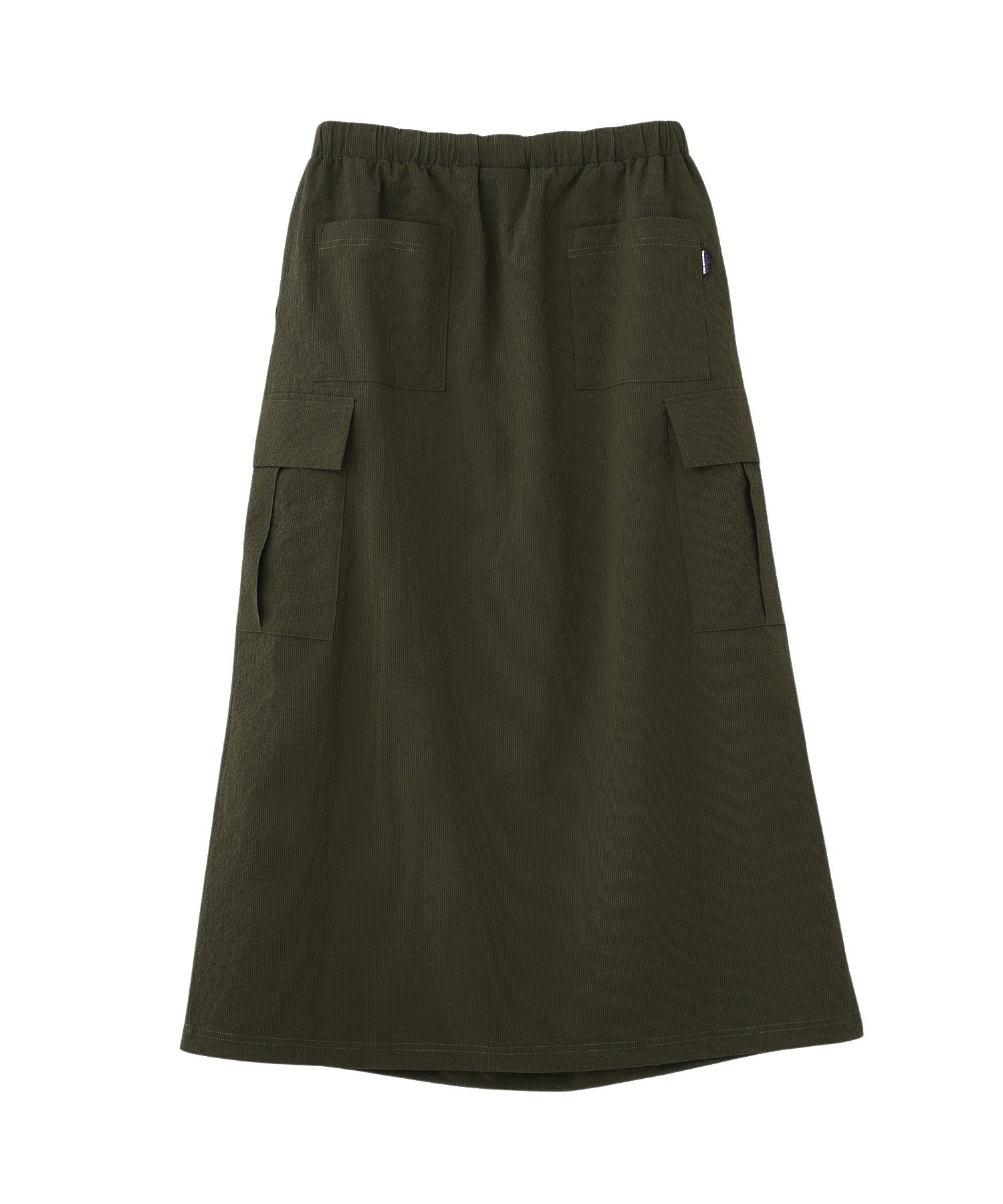 THOUSAND MILE×GENE HEAVENS/FRENCH SLEEVE TOP & MAXI CARGO SKIRT SET UP