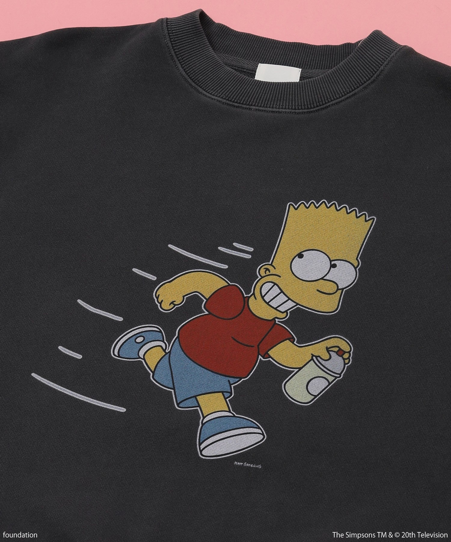 THE SIMPSONS / CROPPED SWEAT