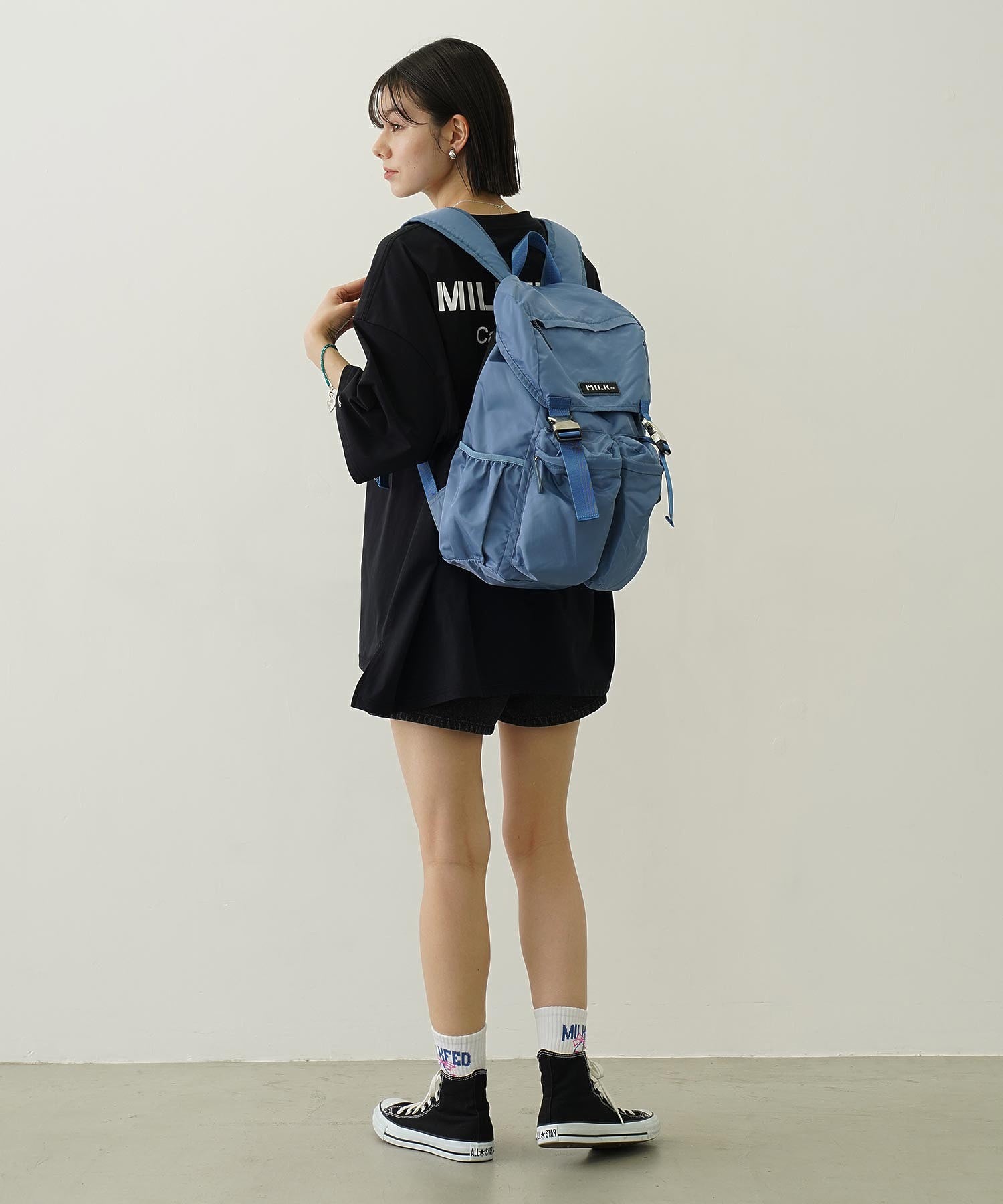 LOGO PLATE BACKPACK MILKFED.