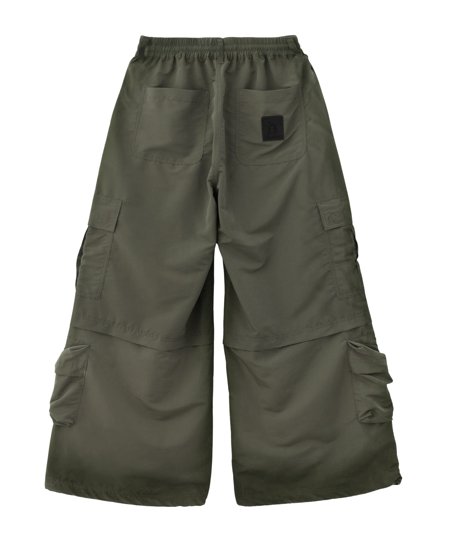 FADED WIDE LEG CARGO PANTS