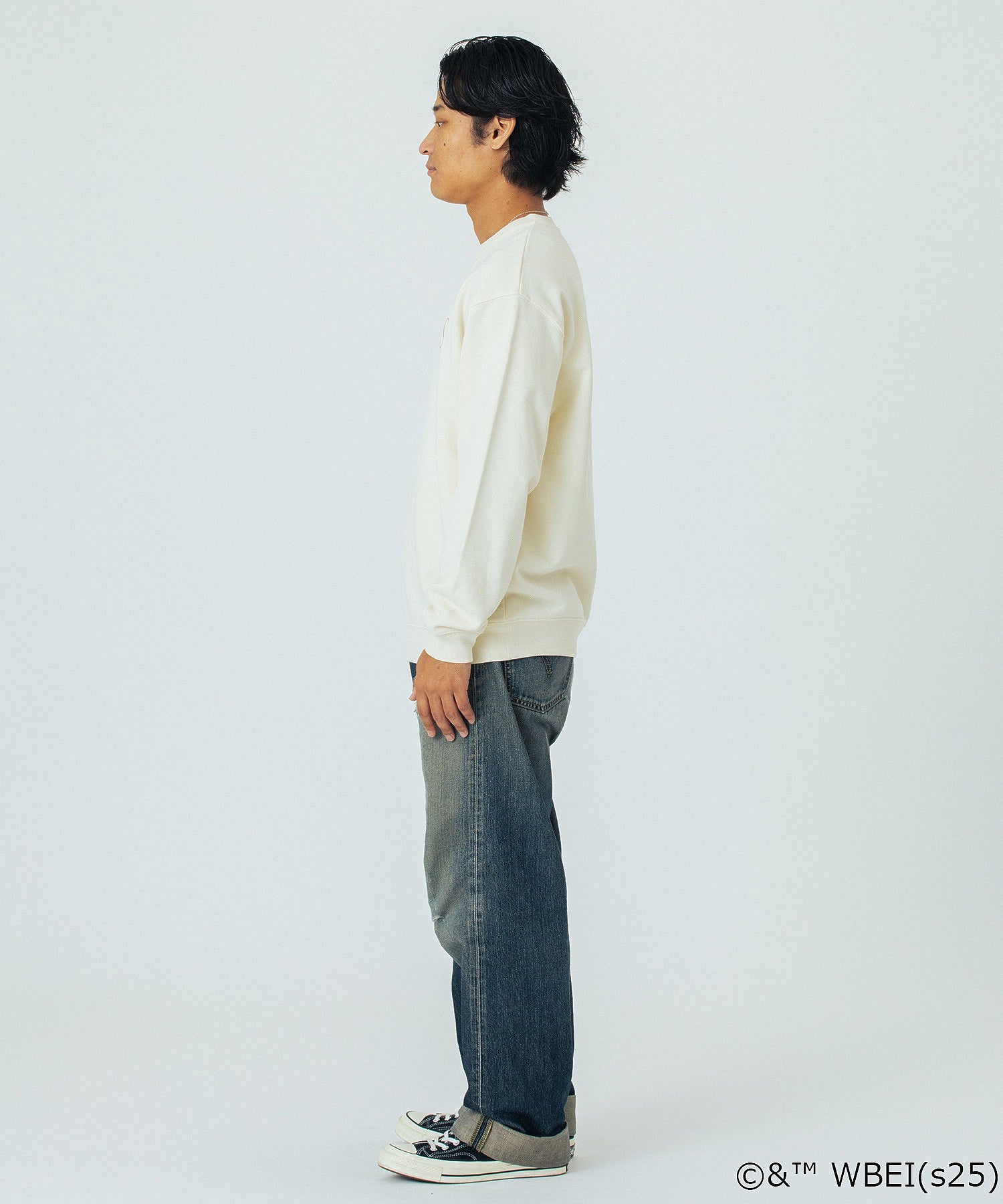 model:173cm 着用サイズ:L